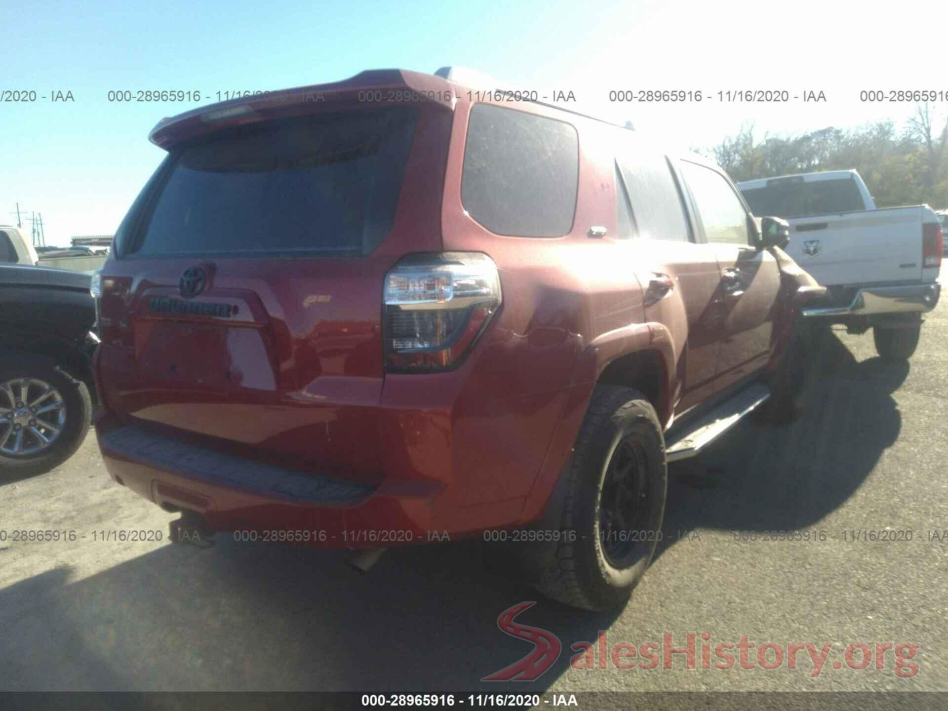 JTEZU5JR9G5130762 2016 TOYOTA 4RUNNER