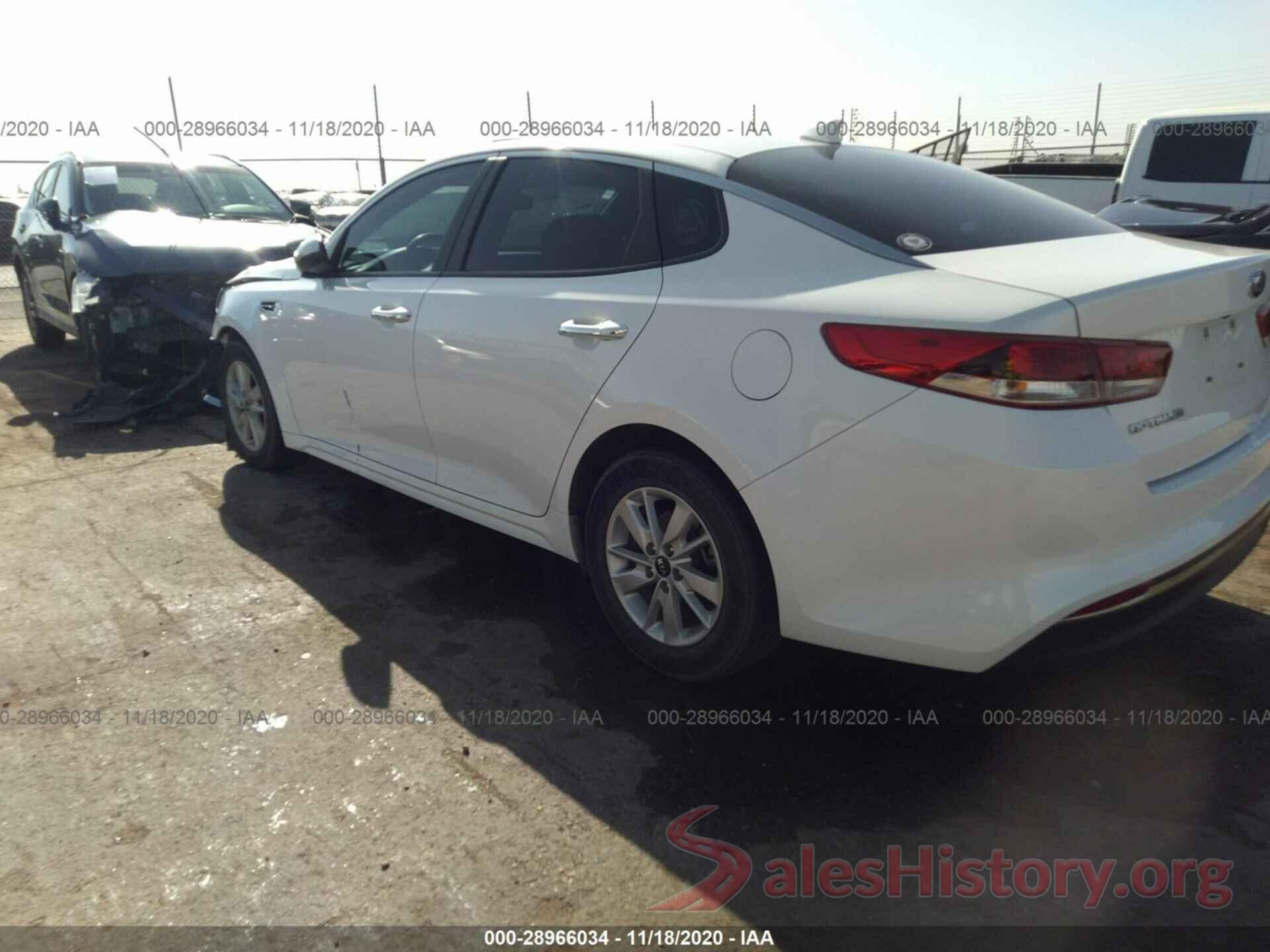 KNAGT4L37G5089238 2016 KIA OPTIMA