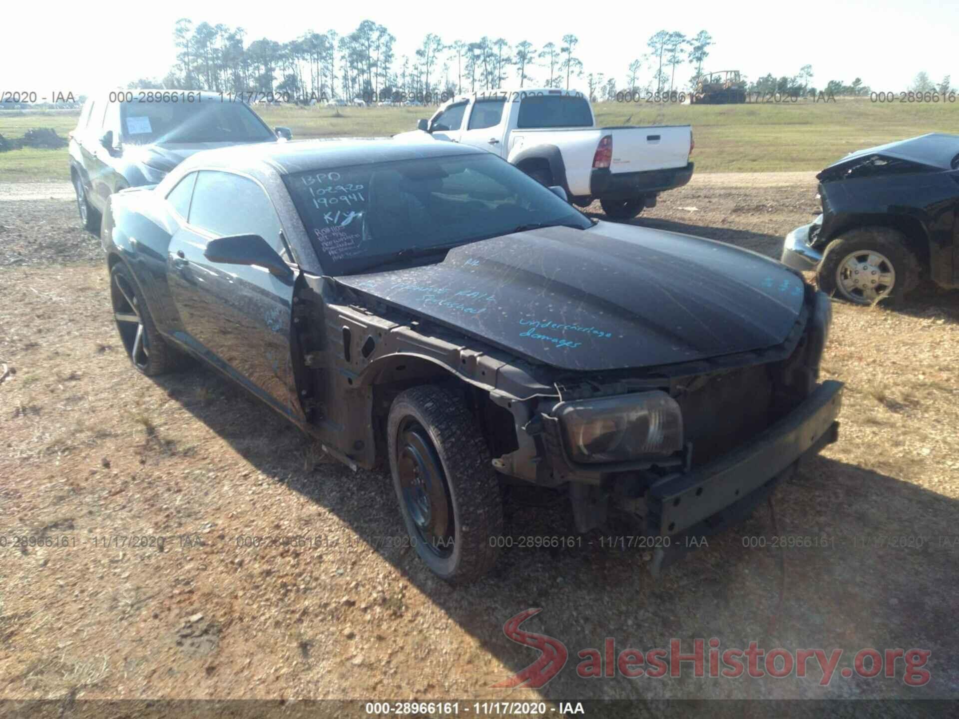 2G1FC1ED9B9117399 2011 CHEVROLET CAMARO