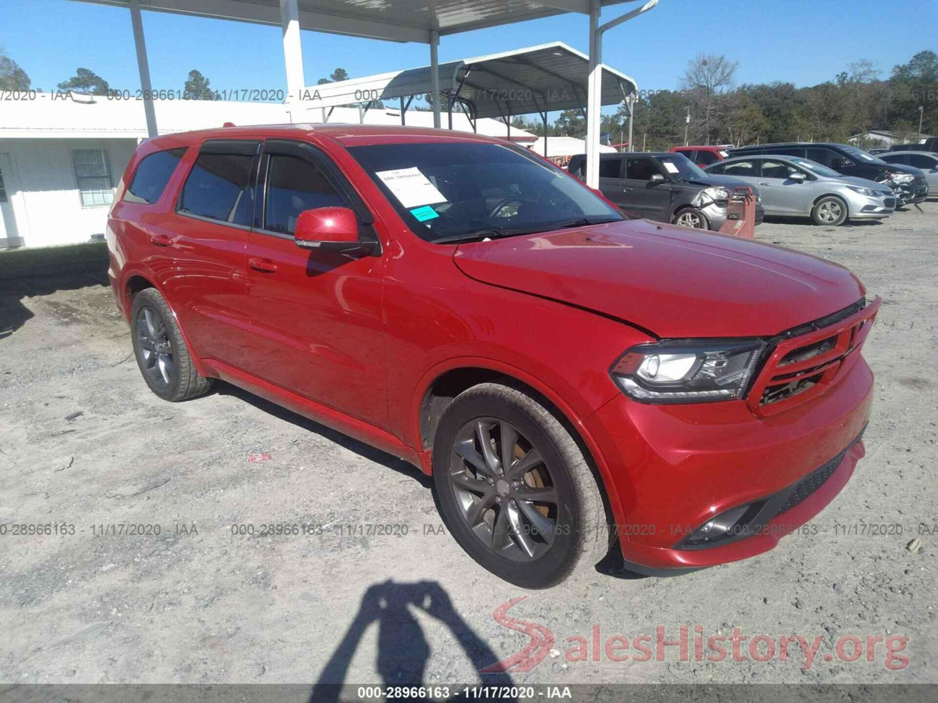 1C4RDHDG4HC930429 2017 DODGE DURANGO