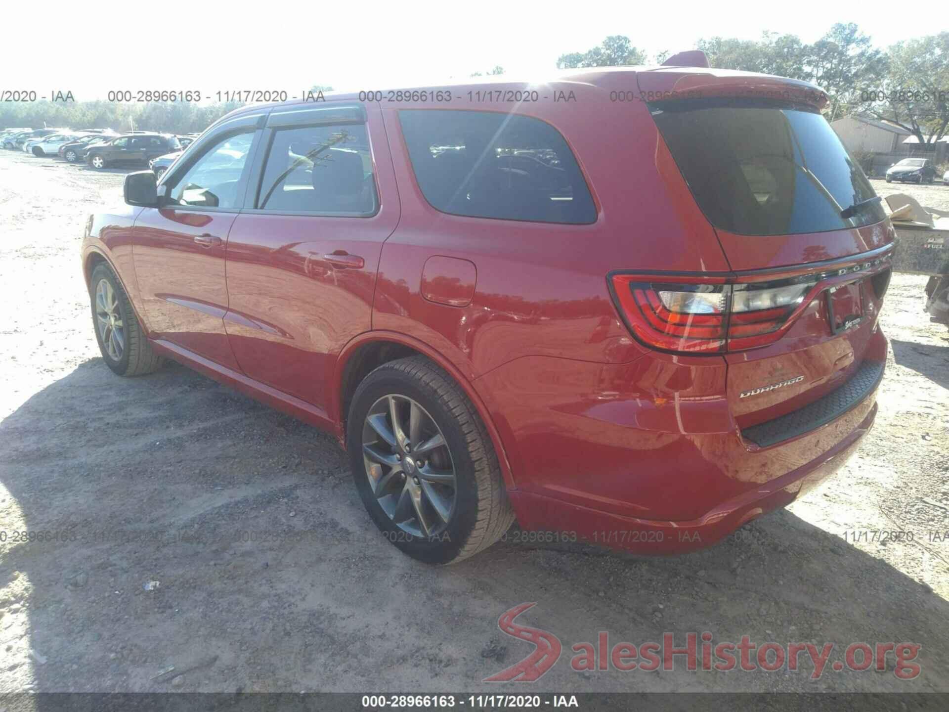 1C4RDHDG4HC930429 2017 DODGE DURANGO