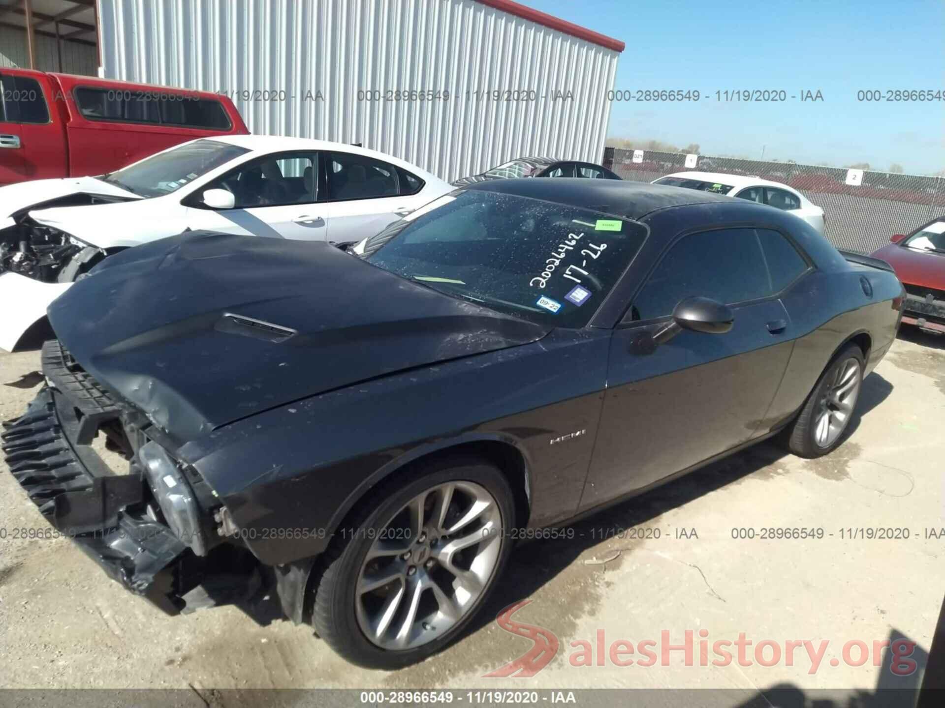 2C3CDZBT4LH191729 2020 DODGE CHALLENGER