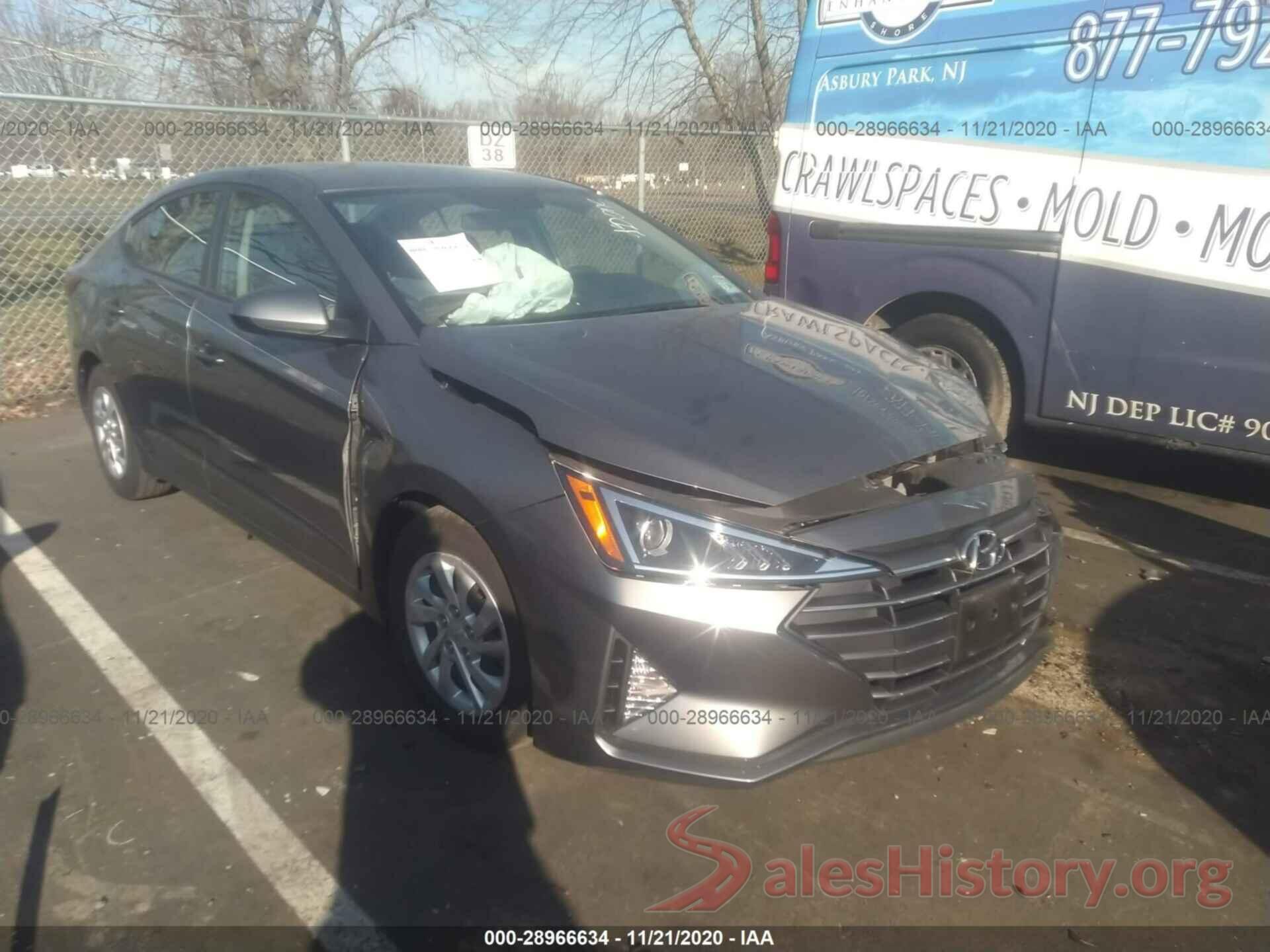 5NPD74LF5KH459454 2019 HYUNDAI ELANTRA