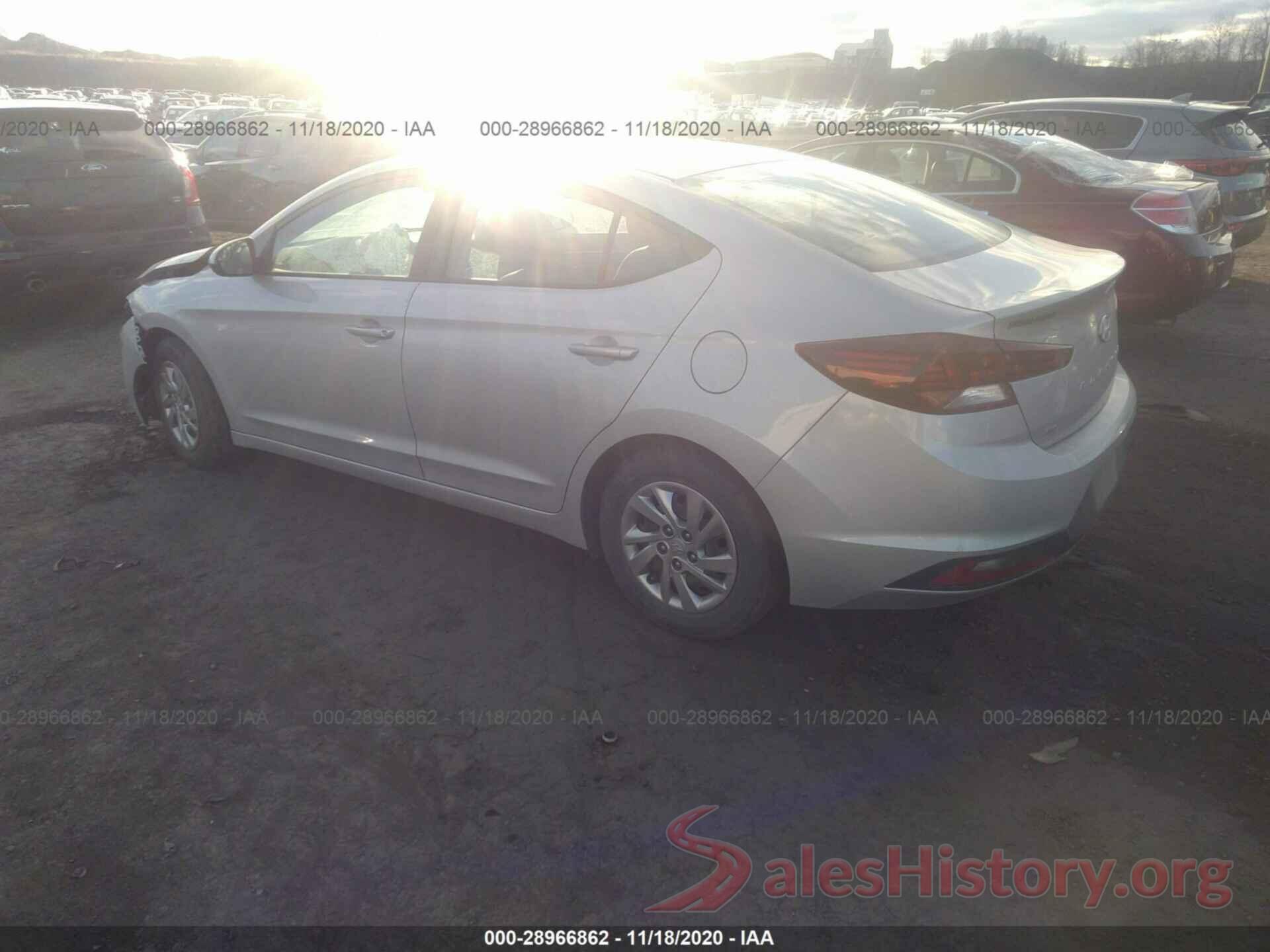 KMHD74LF2KU842592 2019 HYUNDAI ELANTRA