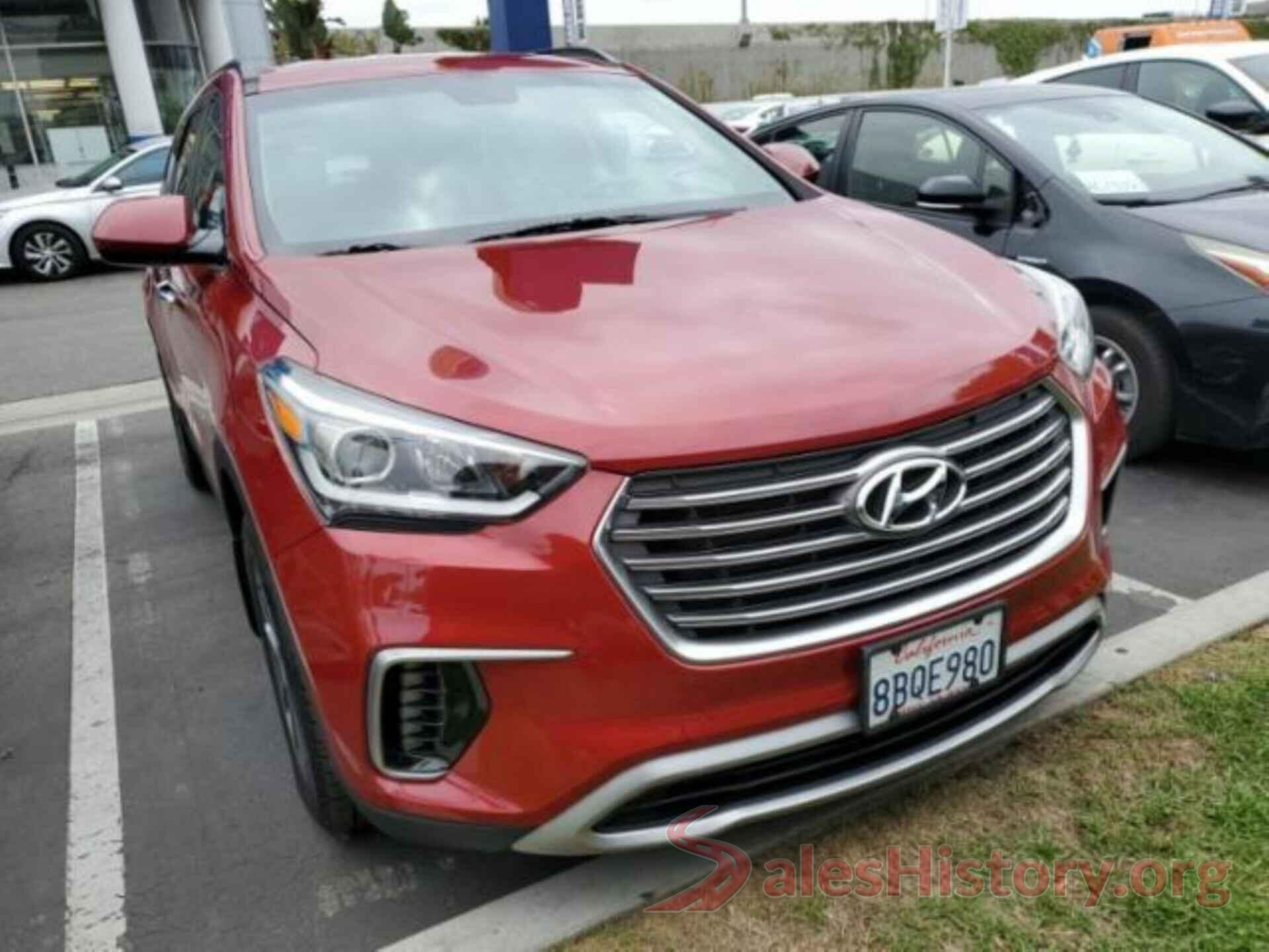 KM8SM4HF8JU269320 2018 HYUNDAI SANTA FE