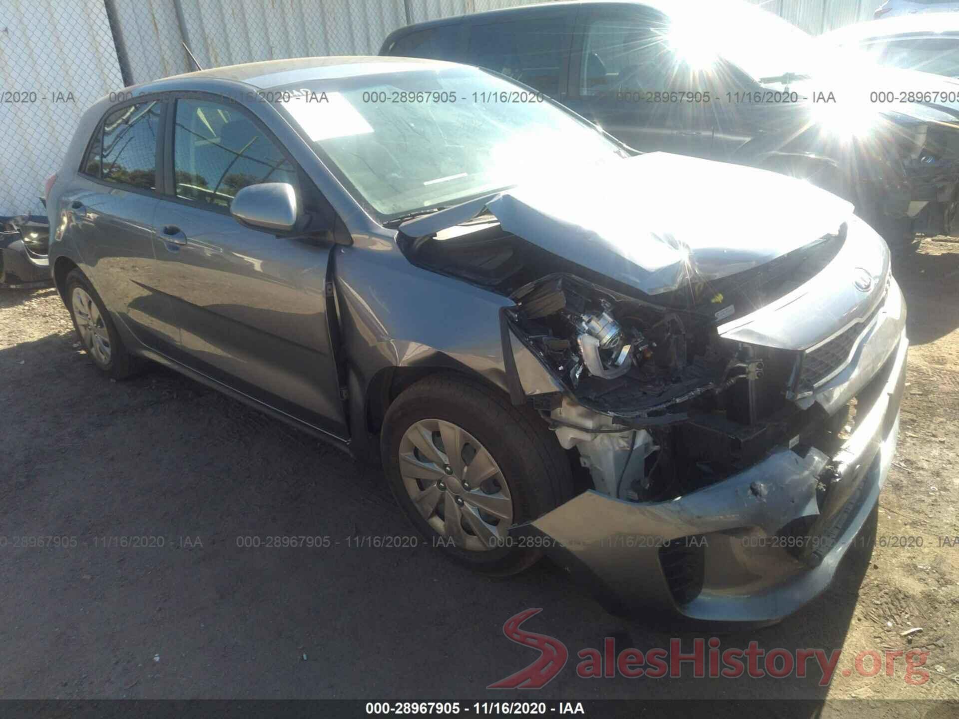 3KPA25AB4KE232848 2019 KIA RIO 5-DOOR