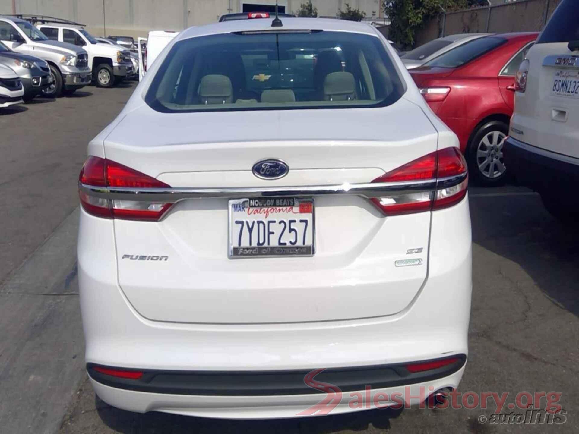 3FA6P0HD9HR337457 2017 FORD FUSION