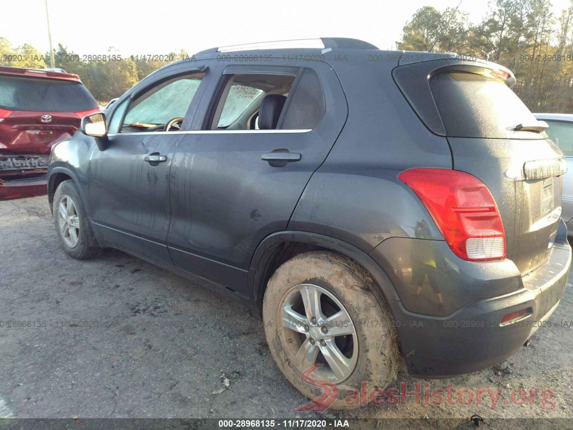 3GNCJLSB8GL271113 2016 CHEVROLET TRAX