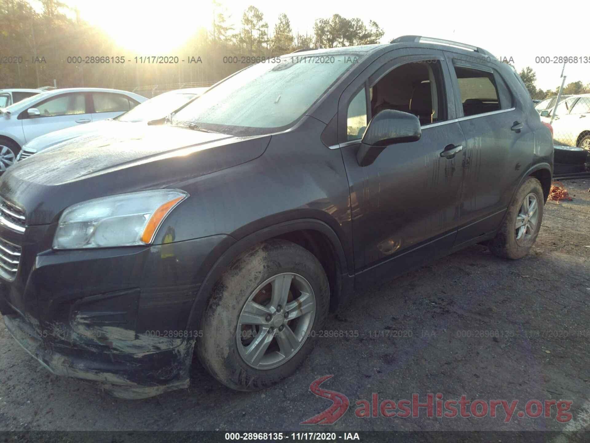 3GNCJLSB8GL271113 2016 CHEVROLET TRAX