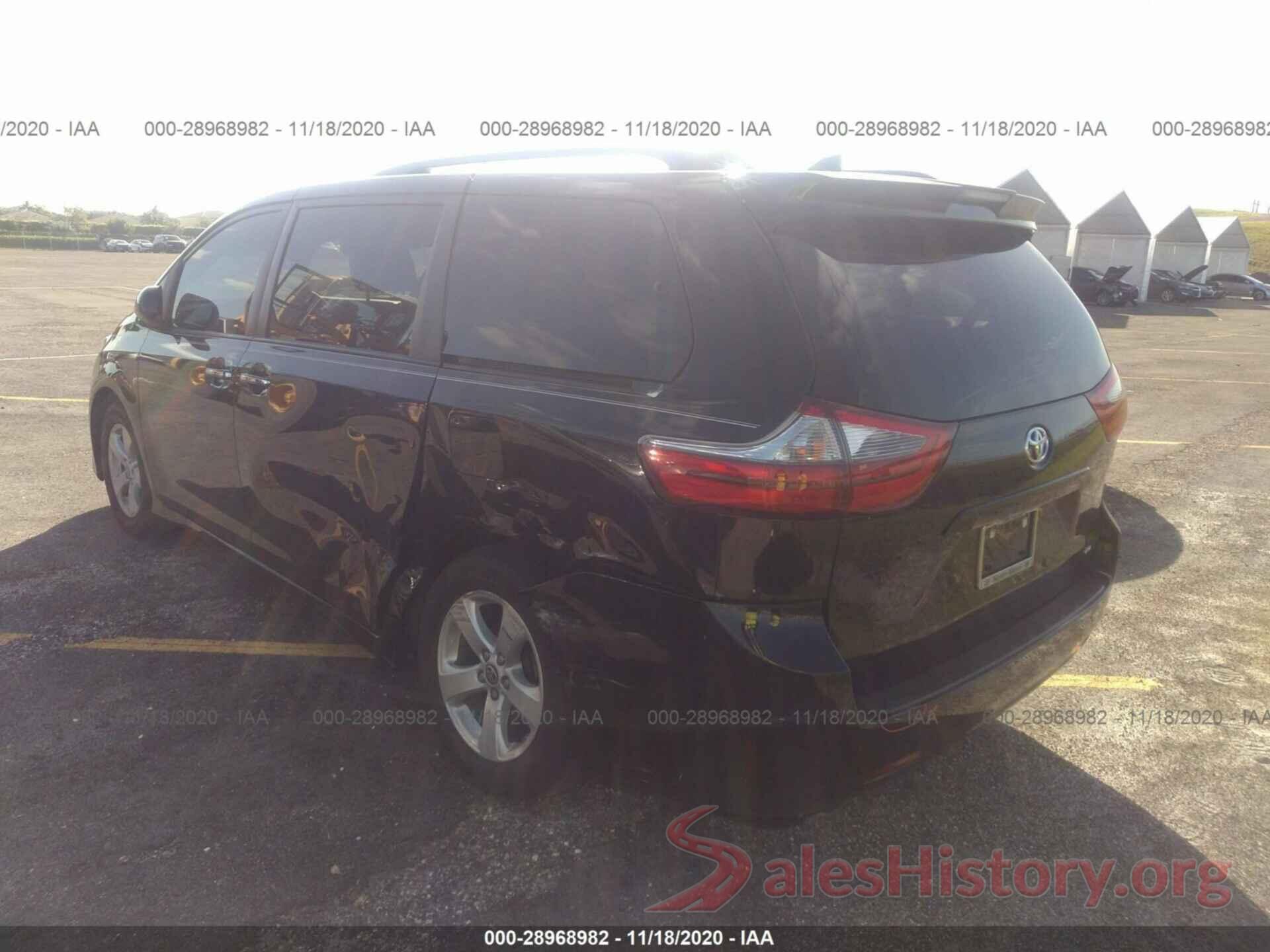 5TDKZ3DC3LS057976 2020 TOYOTA SIENNA