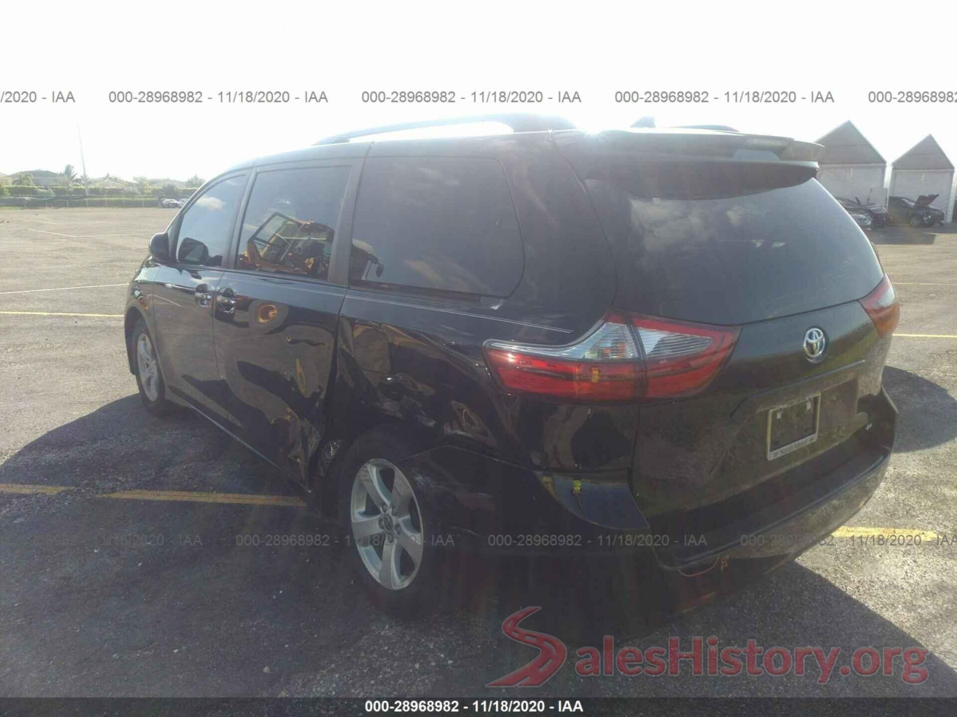 5TDKZ3DC3LS057976 2020 TOYOTA SIENNA