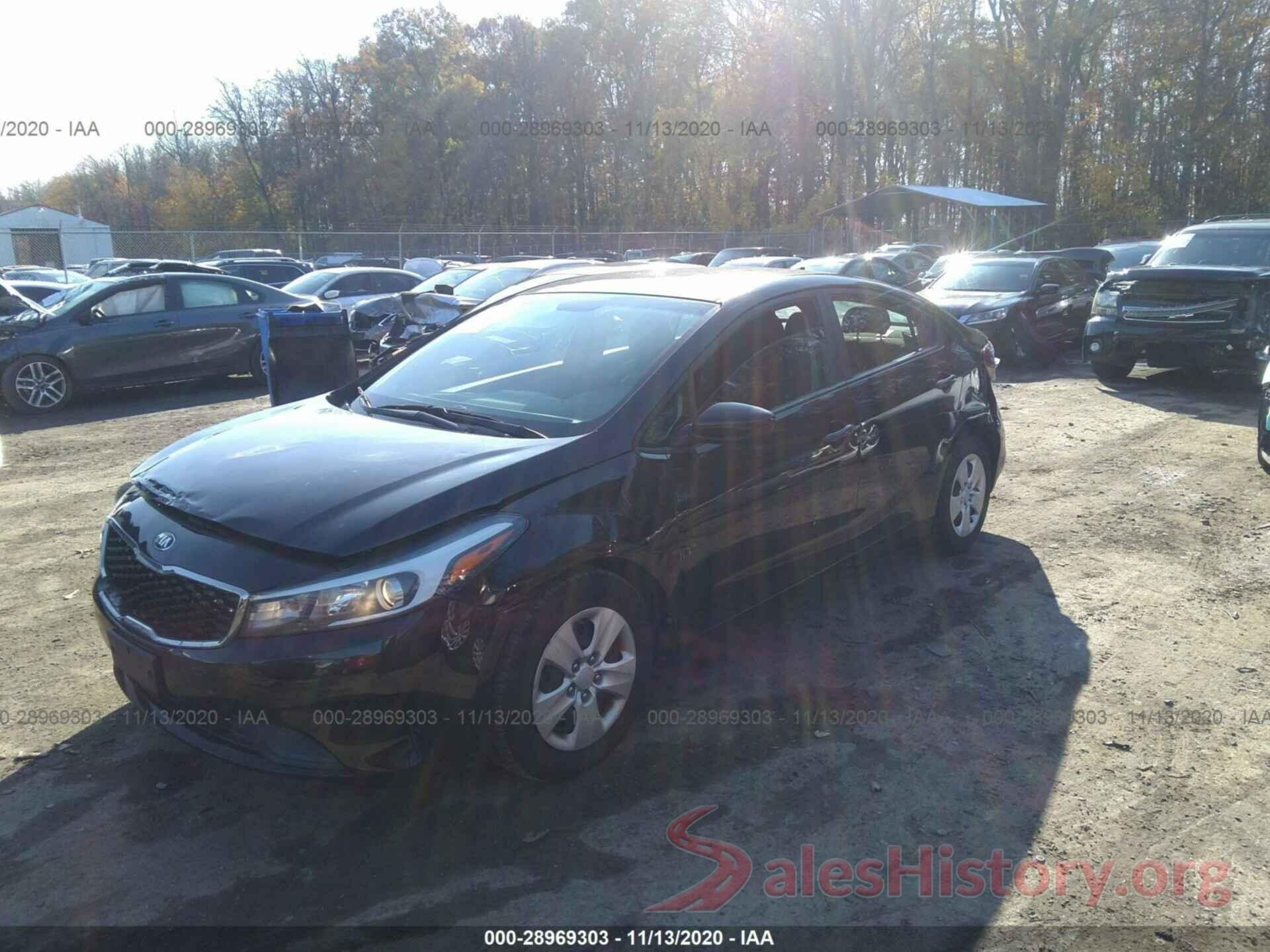 3KPFK4A71HE053493 2017 KIA FORTE