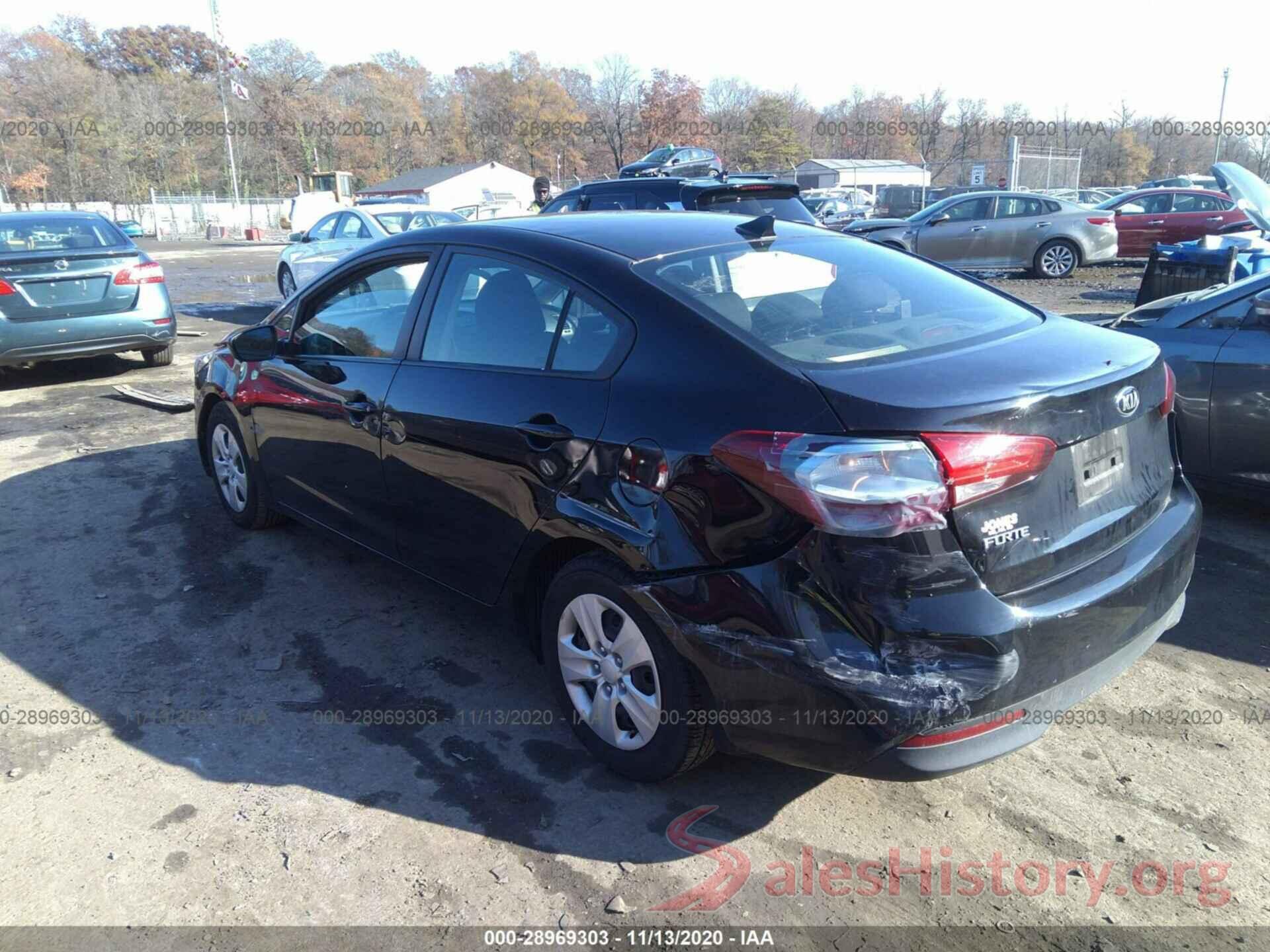 3KPFK4A71HE053493 2017 KIA FORTE