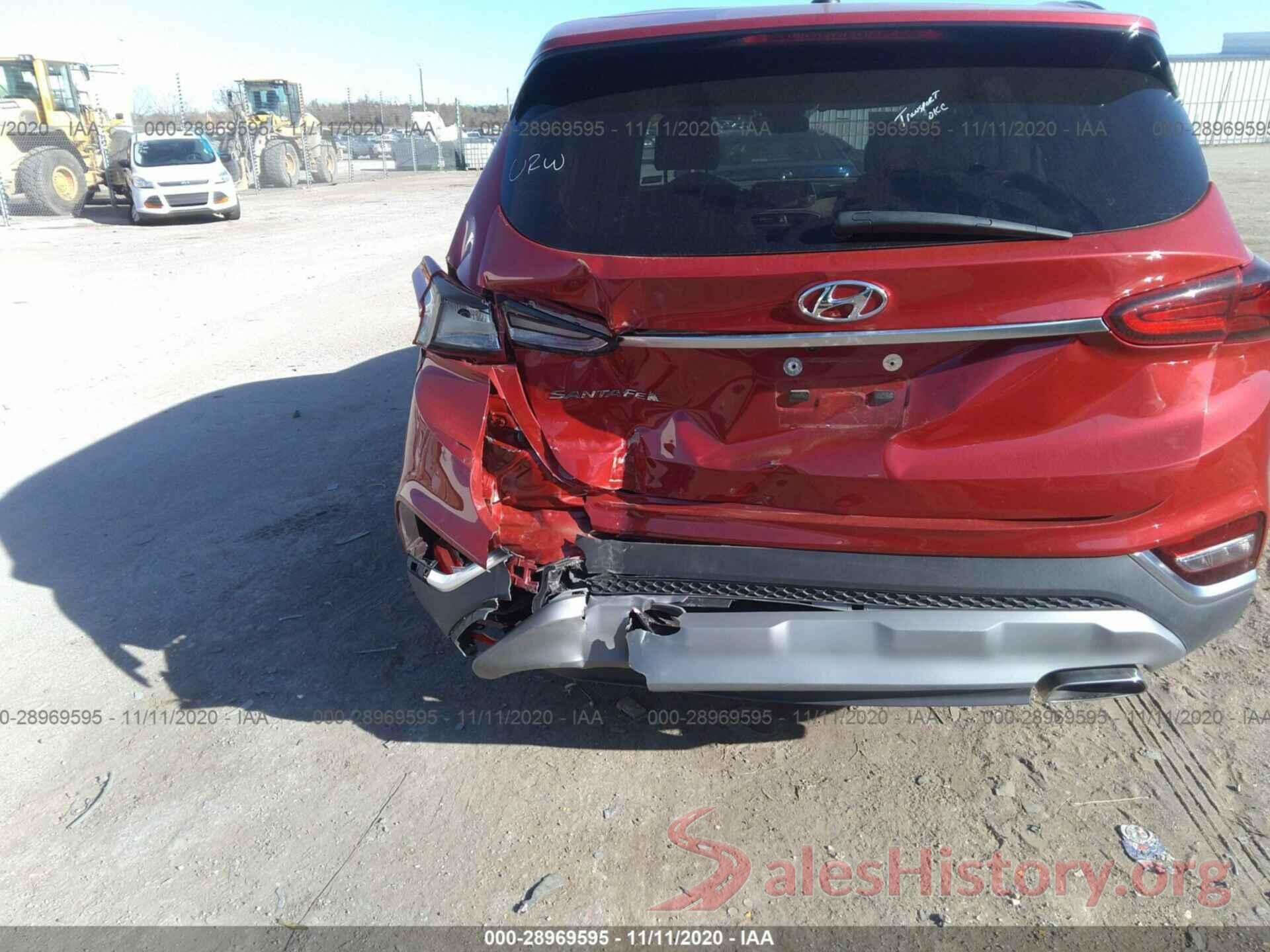 5NMS23AD8LH165496 2020 HYUNDAI SANTA FE