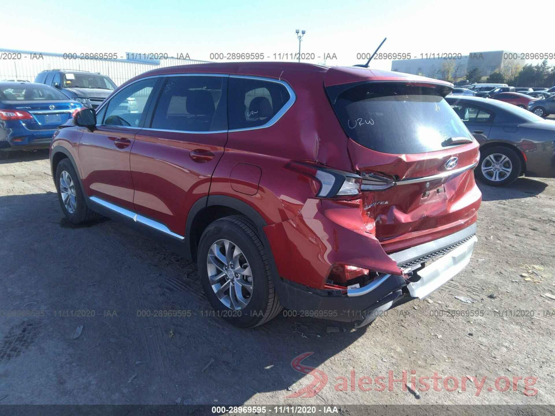 5NMS23AD8LH165496 2020 HYUNDAI SANTA FE