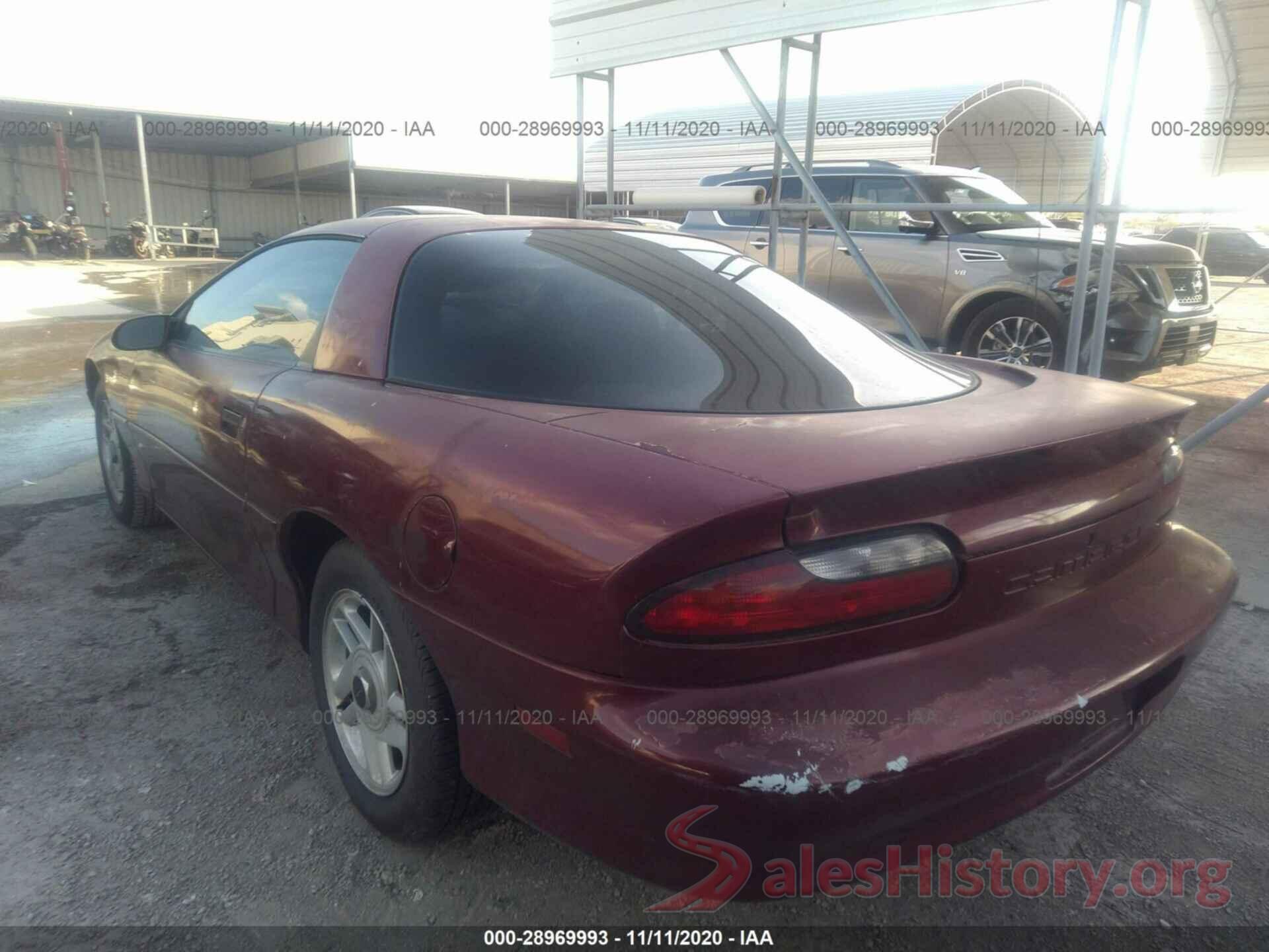 2G1FP22S8P2124034 1993 CHEVROLET CAMARO