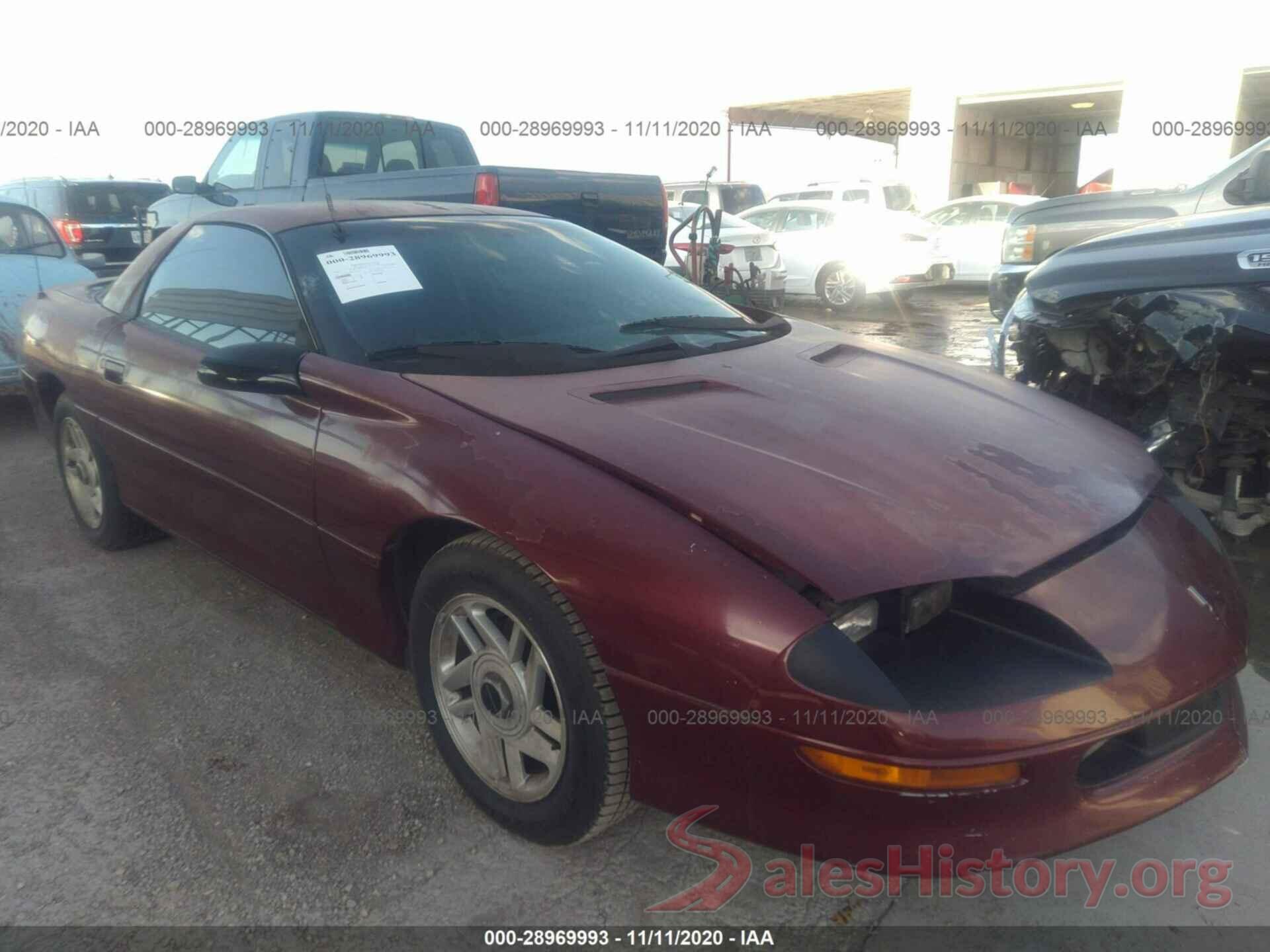 2G1FP22S8P2124034 1993 CHEVROLET CAMARO