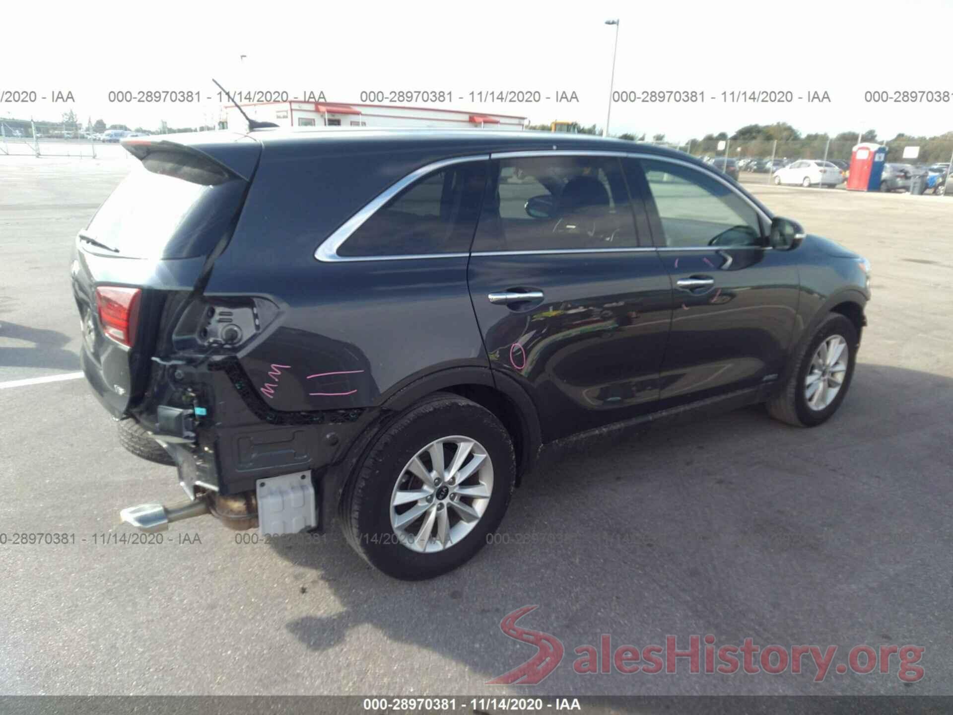 5XYPGDA58KG487604 2019 KIA SORENTO