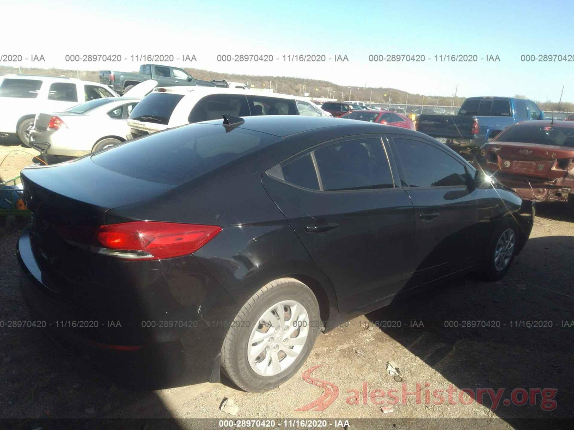 5NPD74LFXHH133853 2017 HYUNDAI ELANTRA