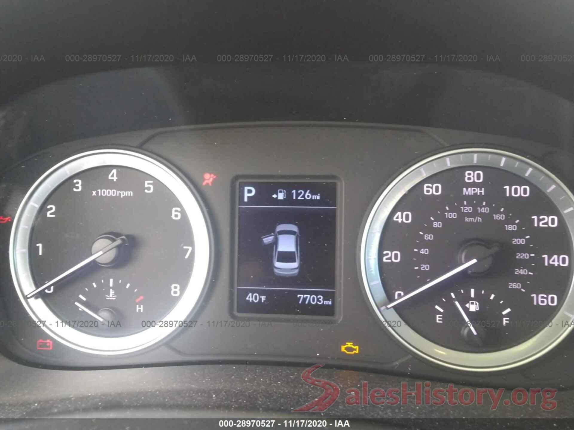 5NPE24AF5KH811258 2019 HYUNDAI SONATA