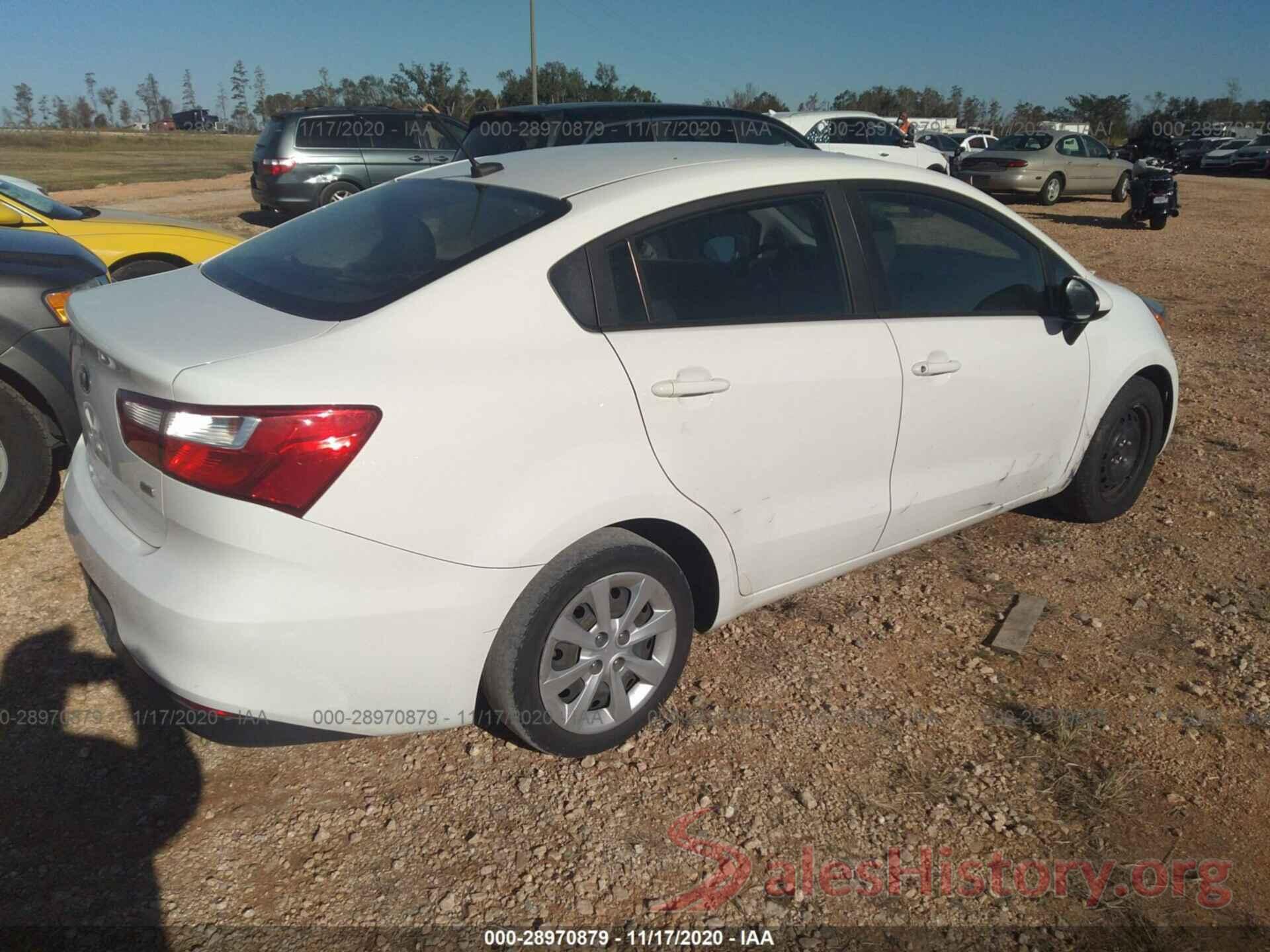 KNADM4A30H6016341 2017 KIA RIO