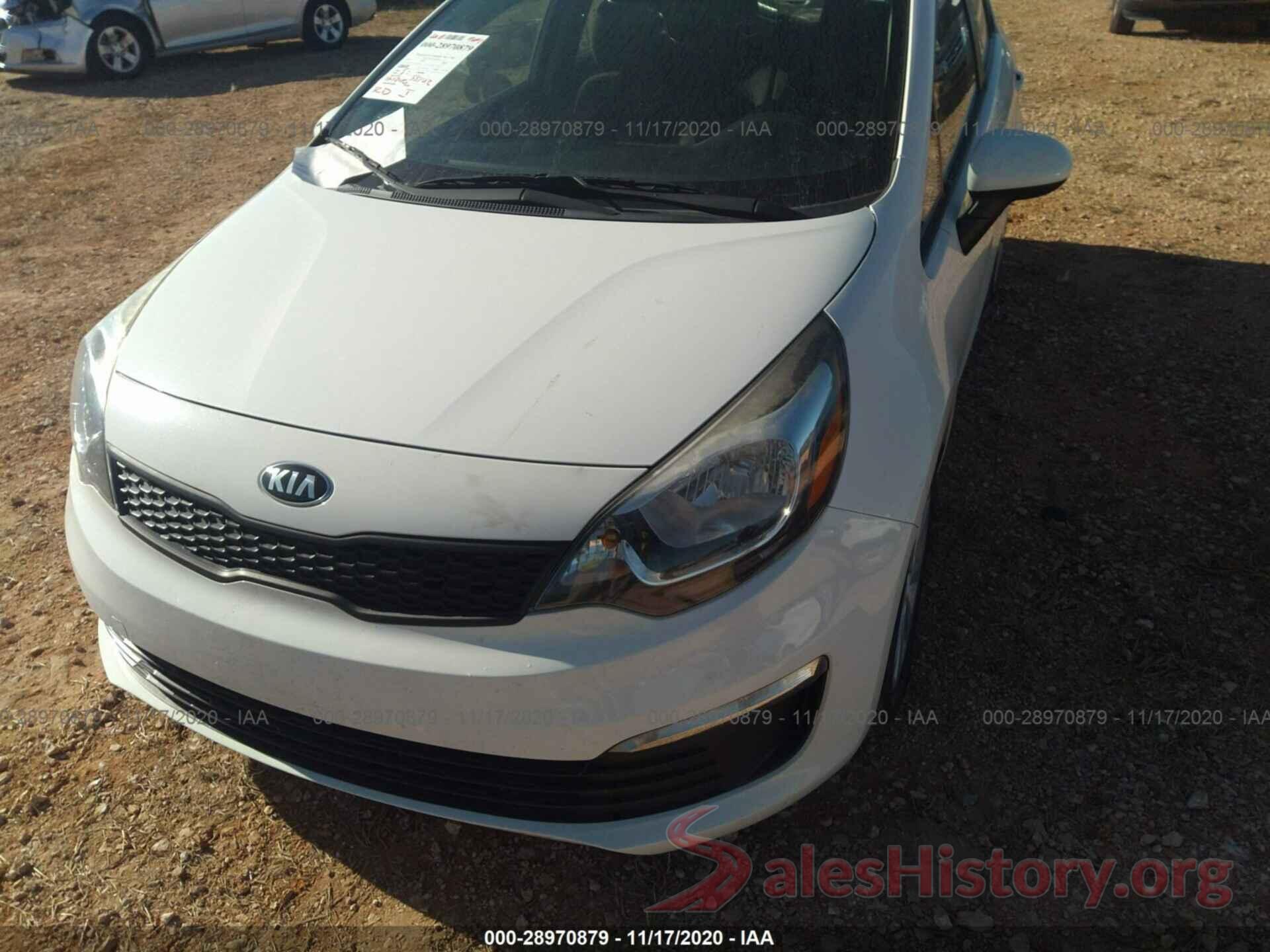 KNADM4A30H6016341 2017 KIA RIO