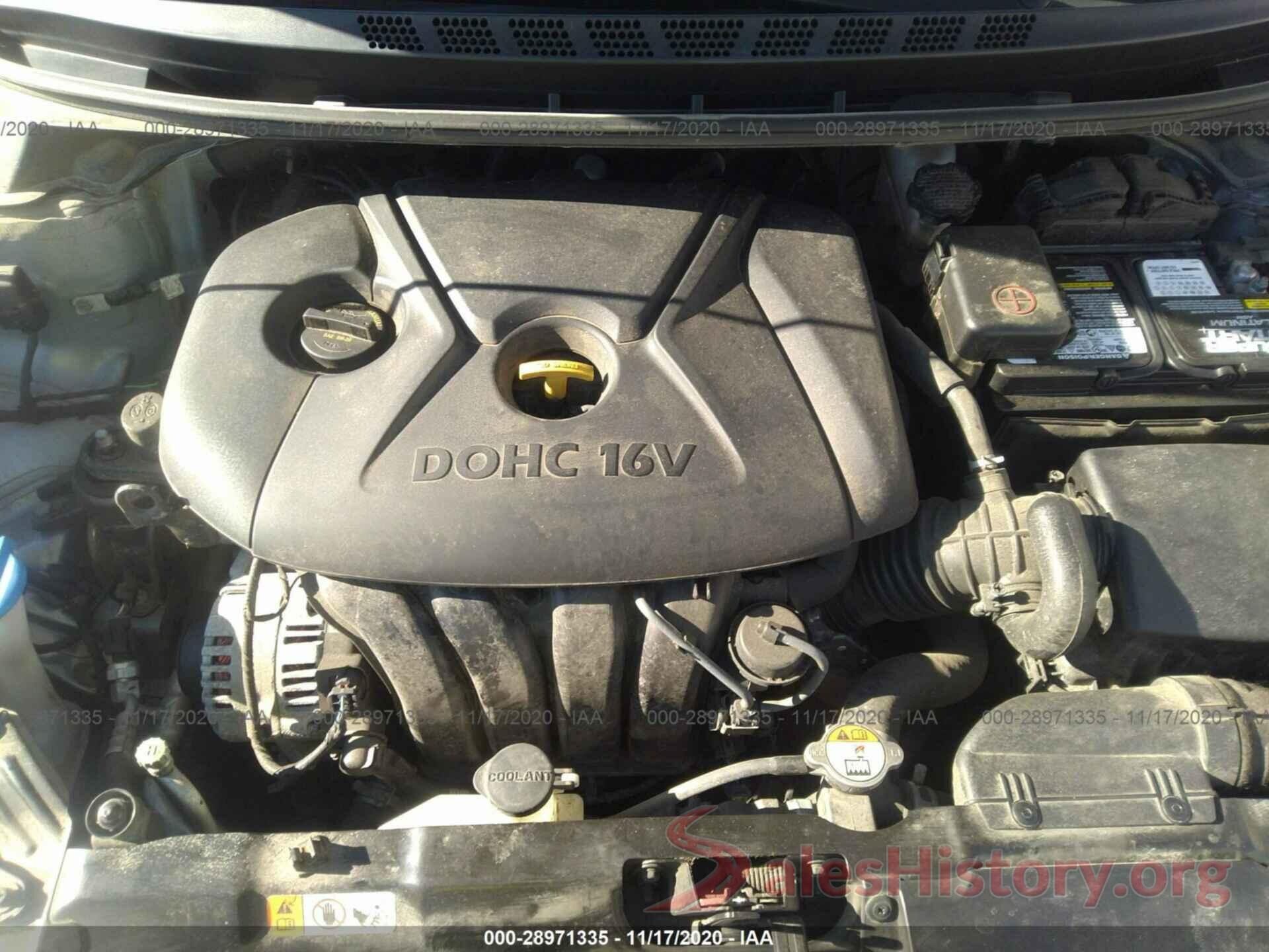 5NPDH4AE4GH702816 2016 HYUNDAI ELANTRA