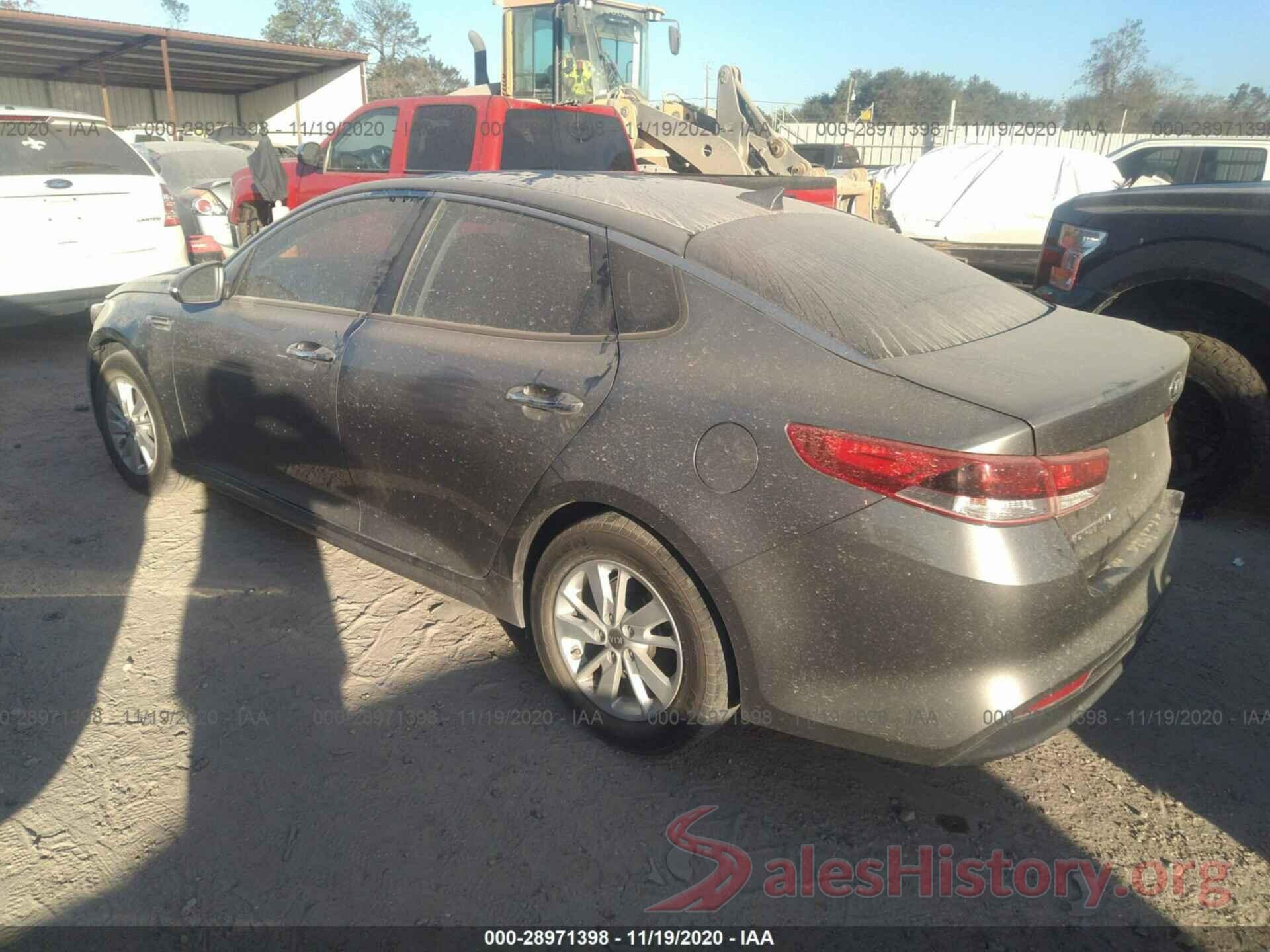 5XXGT4L33GG025549 2016 KIA OPTIMA