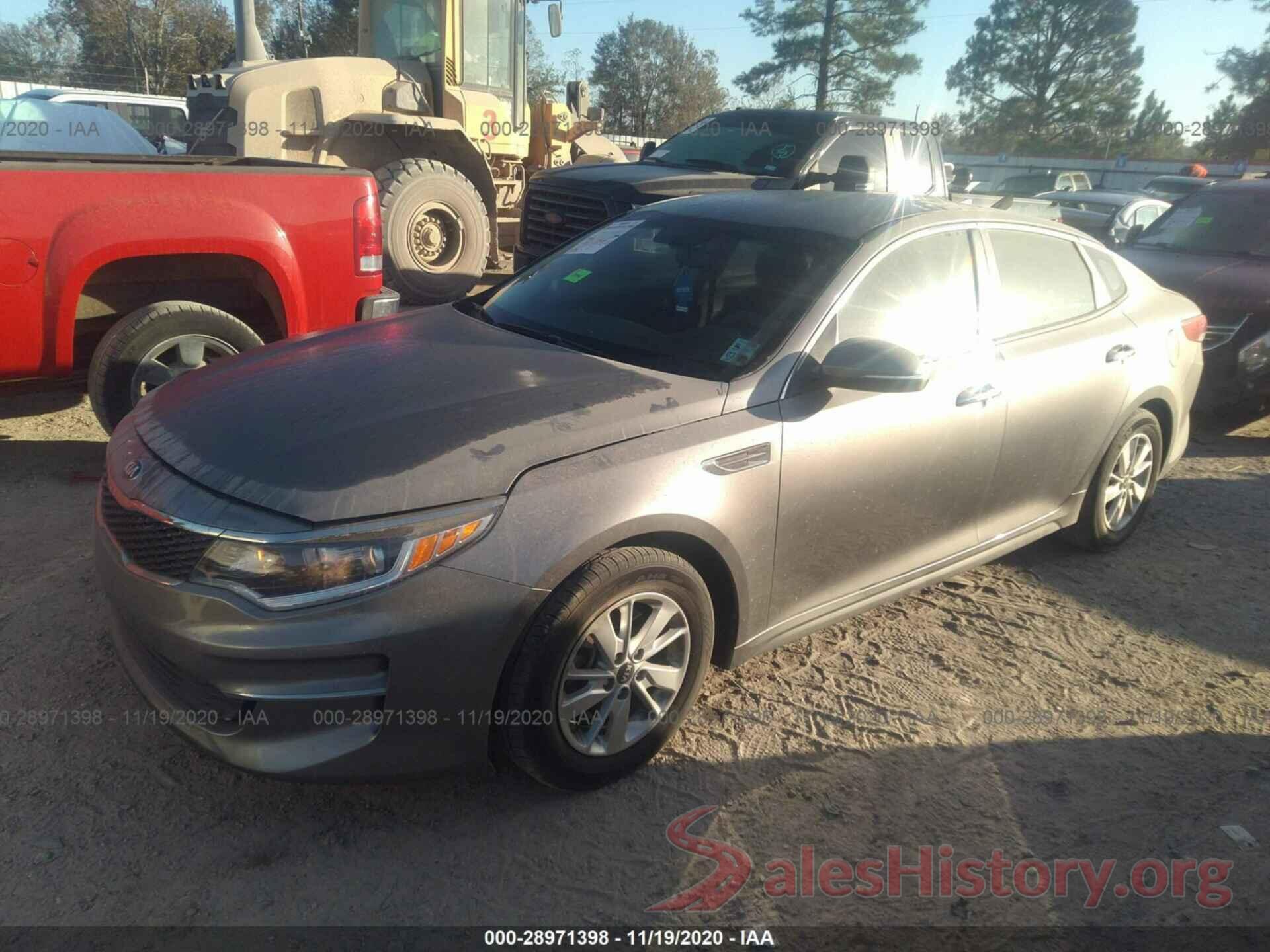 5XXGT4L33GG025549 2016 KIA OPTIMA