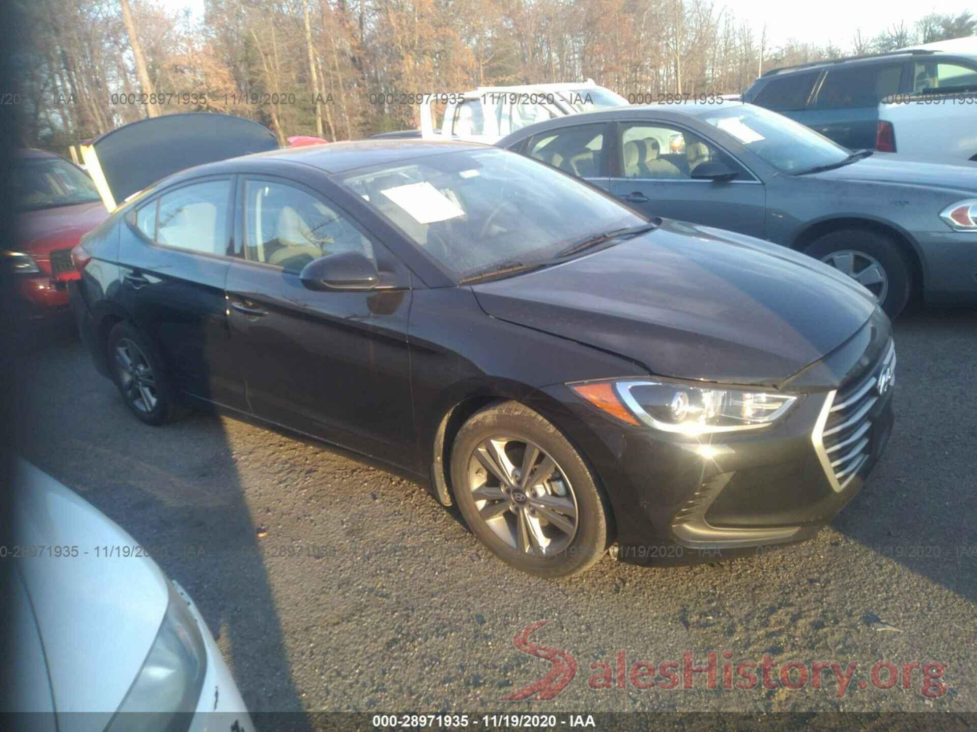 5NPD84LF6JH388471 2018 HYUNDAI ELANTRA