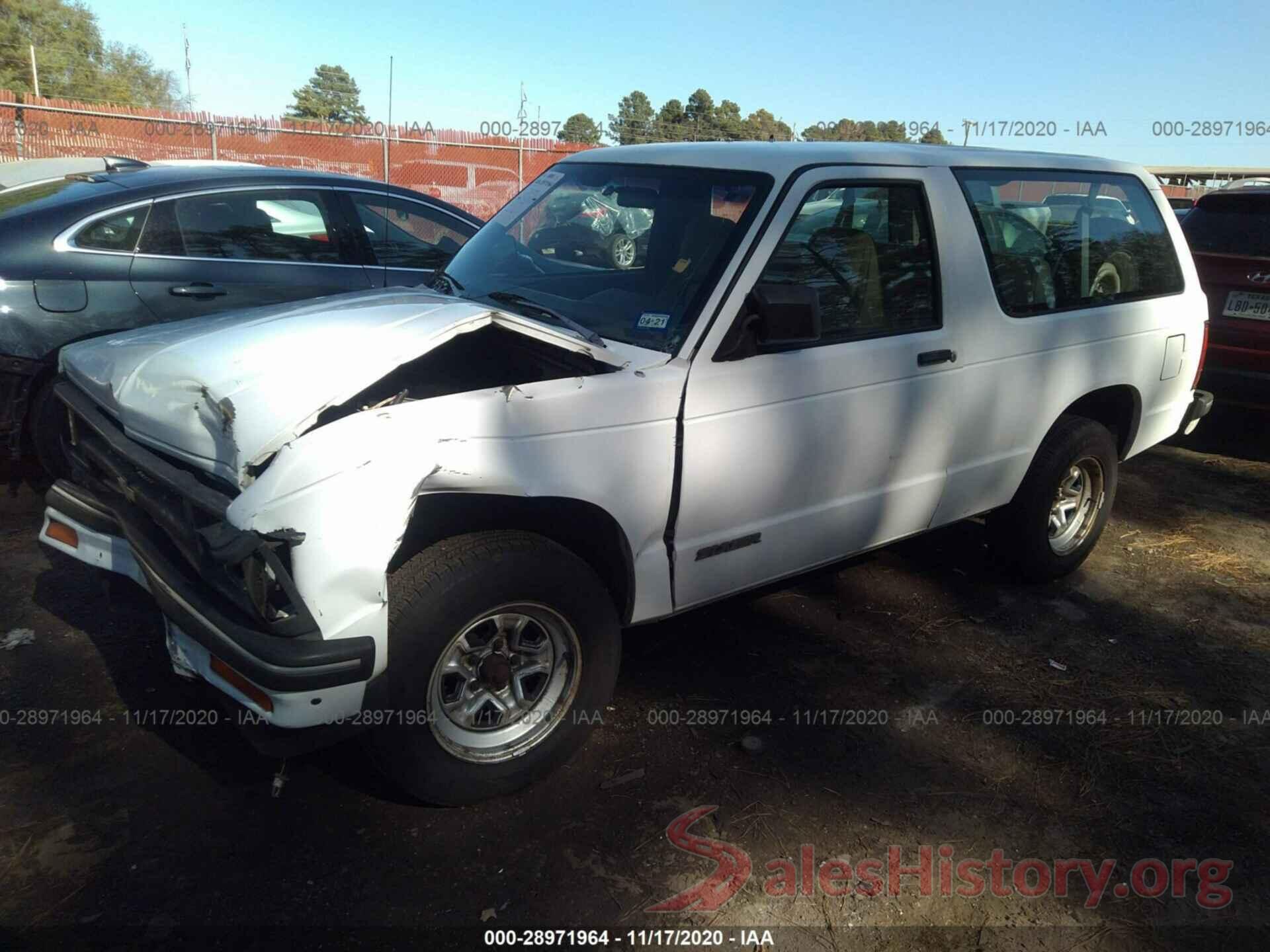 1GNCS18W6P0144238 1993 CHEVROLET BLAZER