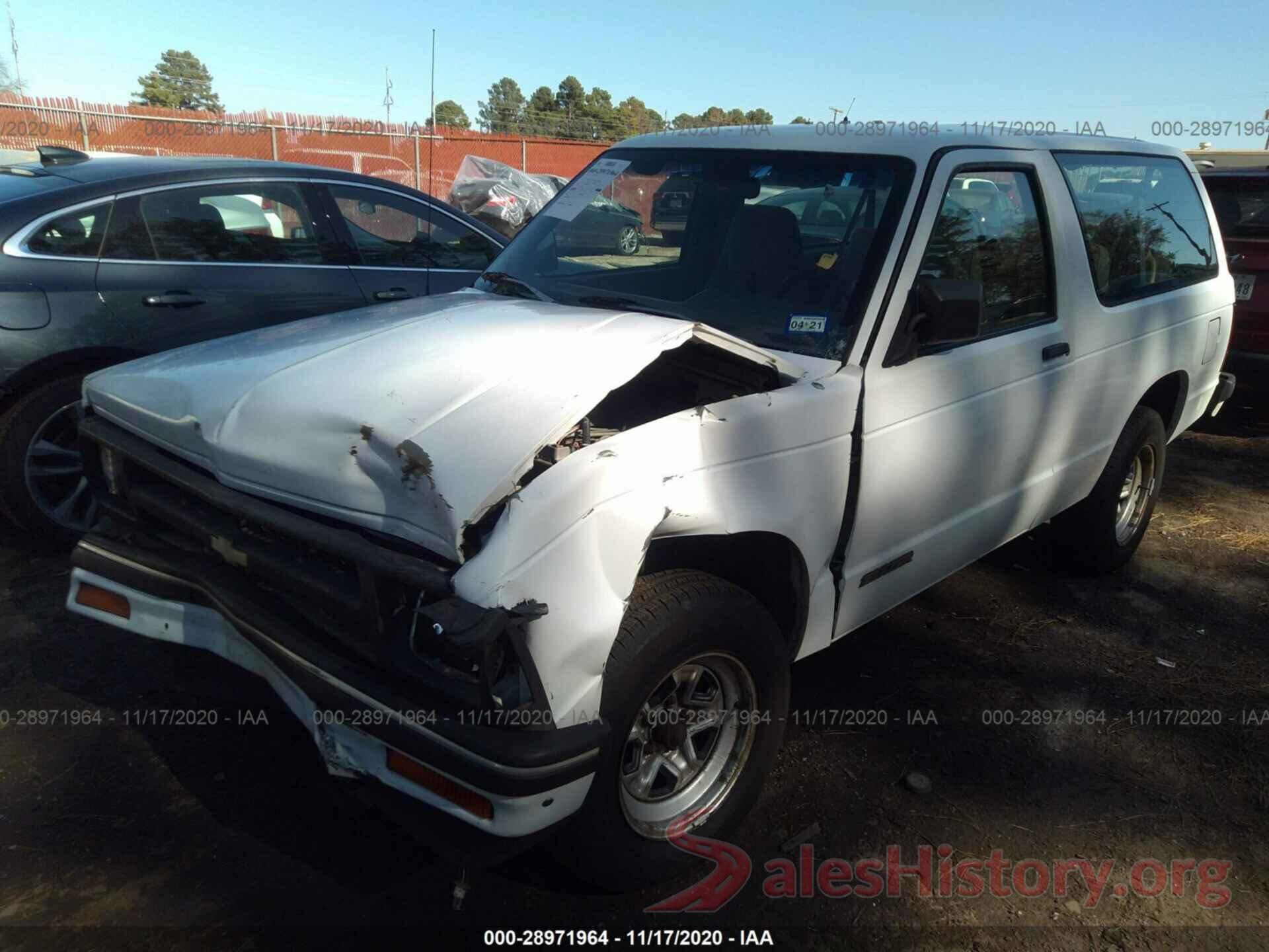 1GNCS18W6P0144238 1993 CHEVROLET BLAZER