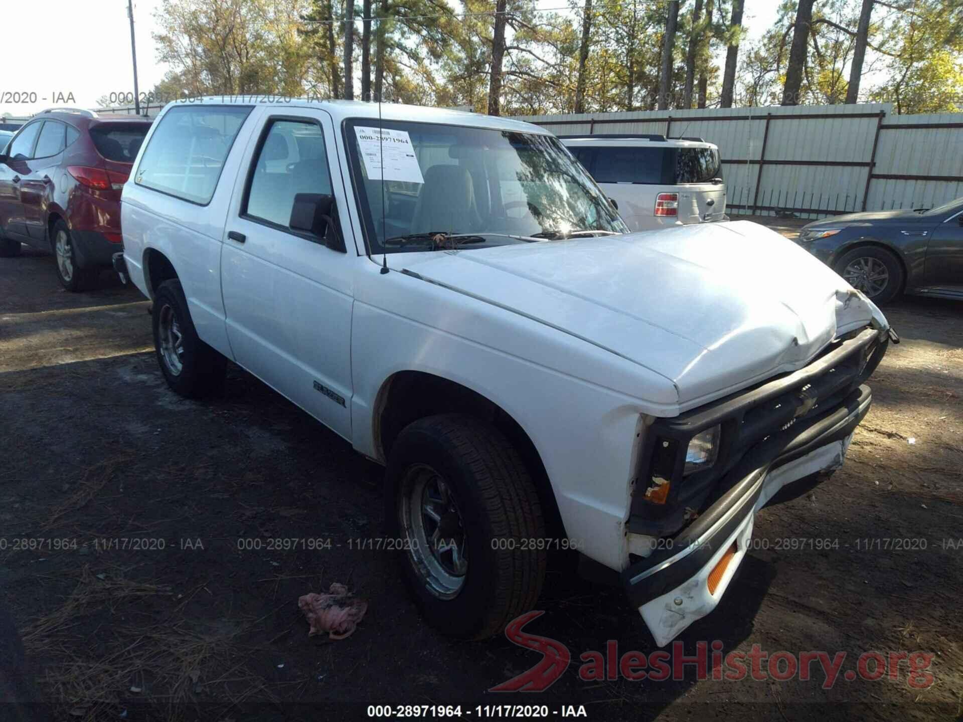 1GNCS18W6P0144238 1993 CHEVROLET BLAZER