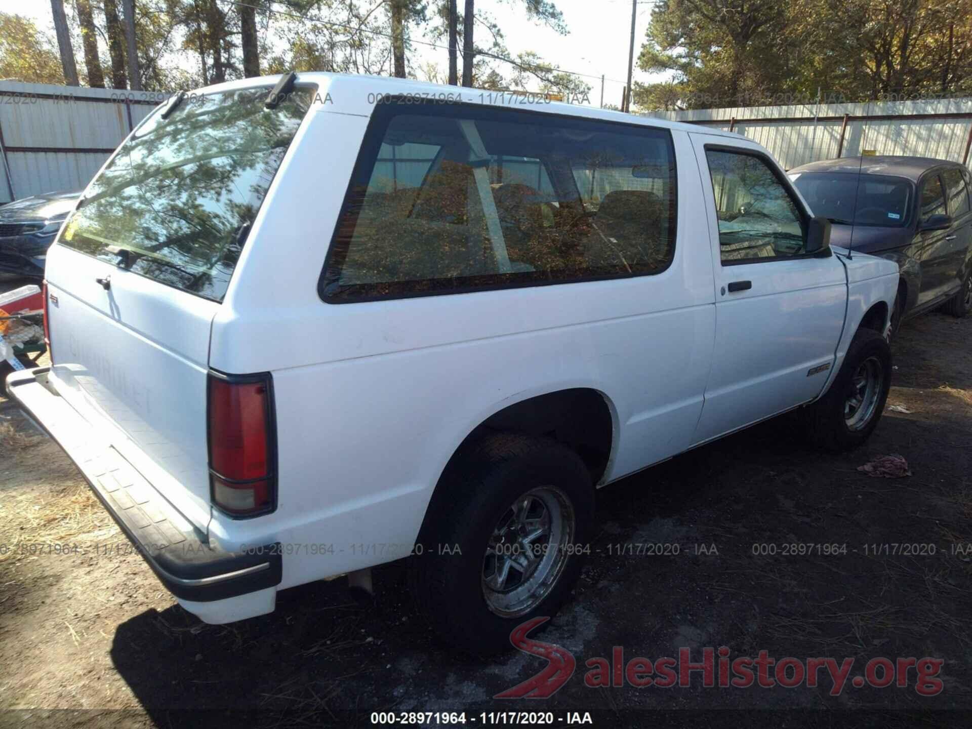 1GNCS18W6P0144238 1993 CHEVROLET BLAZER