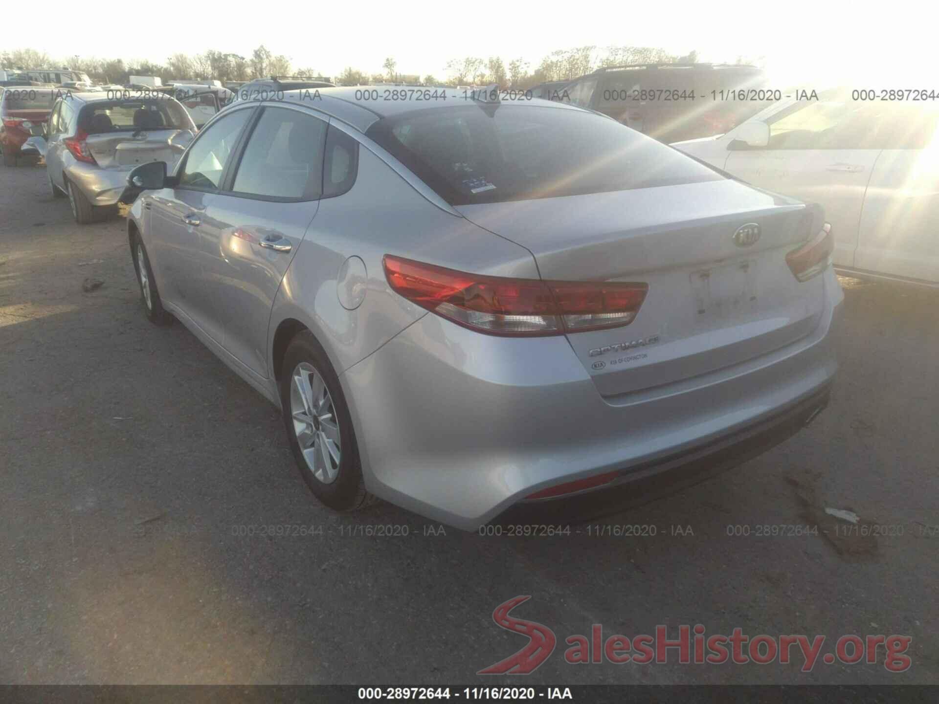 KNAGT4L38G5108556 2016 KIA OPTIMA