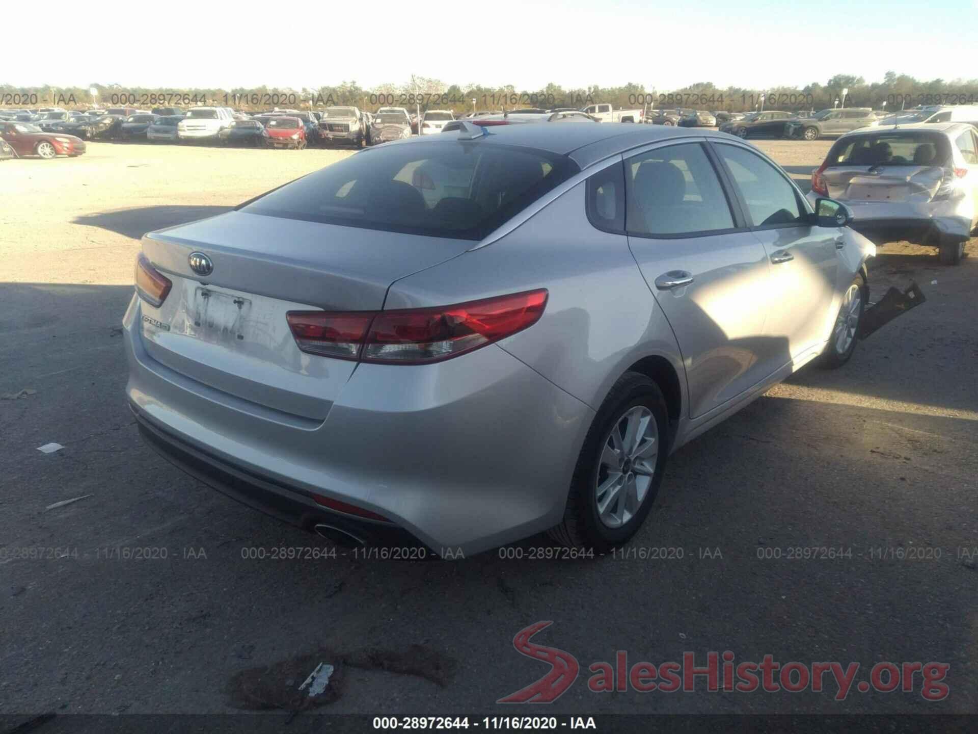 KNAGT4L38G5108556 2016 KIA OPTIMA