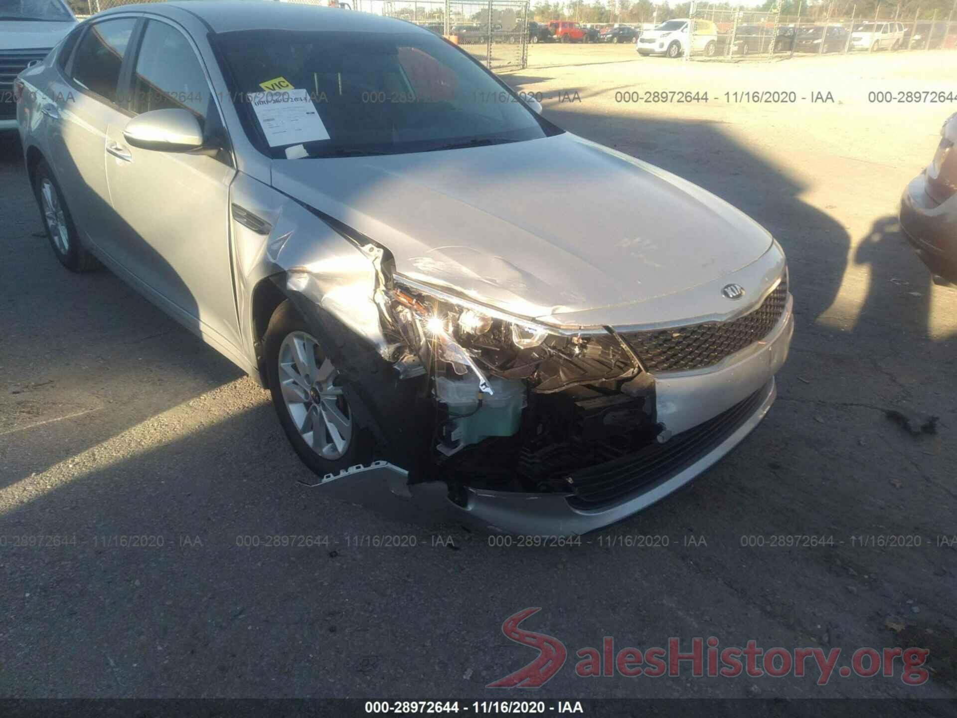 KNAGT4L38G5108556 2016 KIA OPTIMA