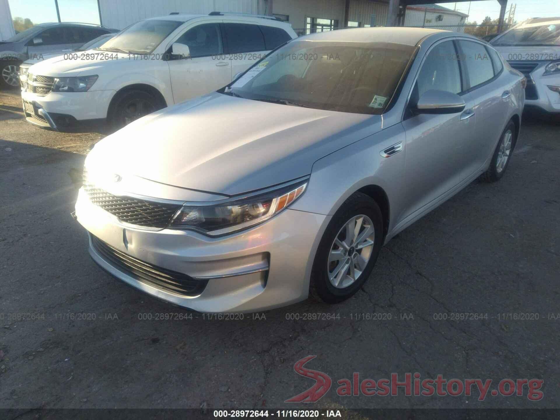 KNAGT4L38G5108556 2016 KIA OPTIMA