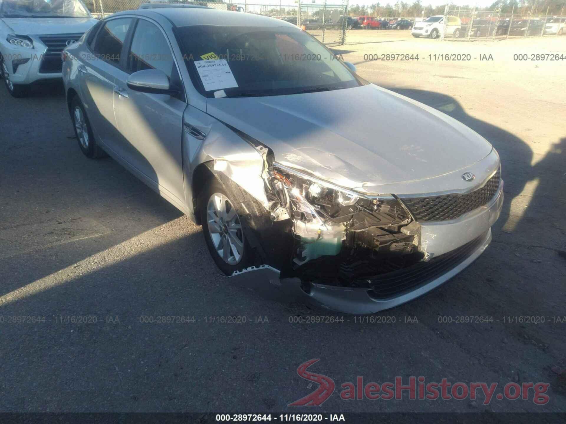 KNAGT4L38G5108556 2016 KIA OPTIMA