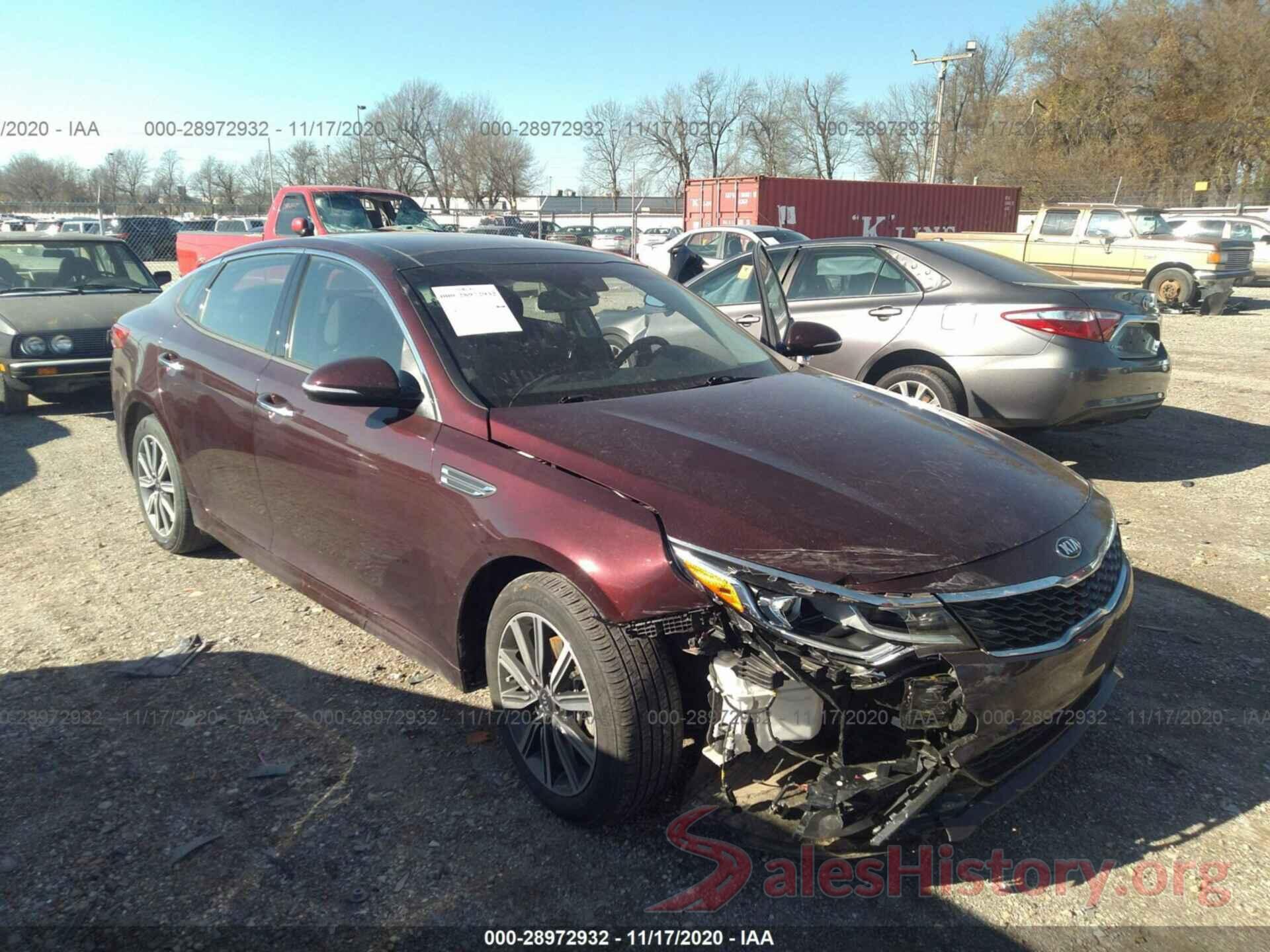 5XXGT4L35KG323609 2019 KIA OPTIMA