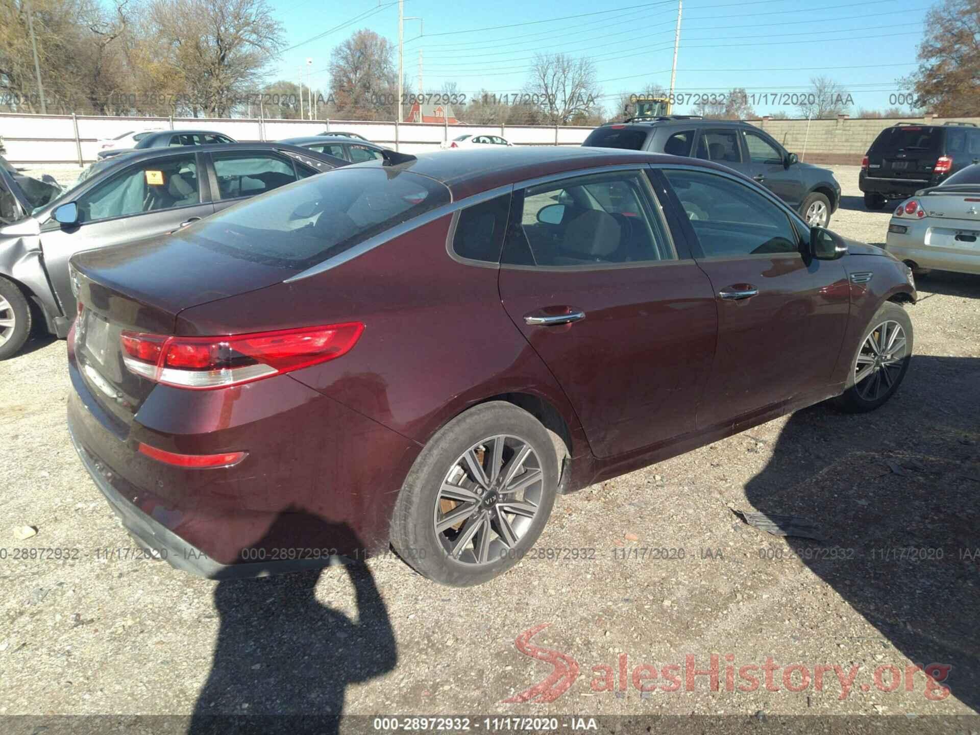 5XXGT4L35KG323609 2019 KIA OPTIMA