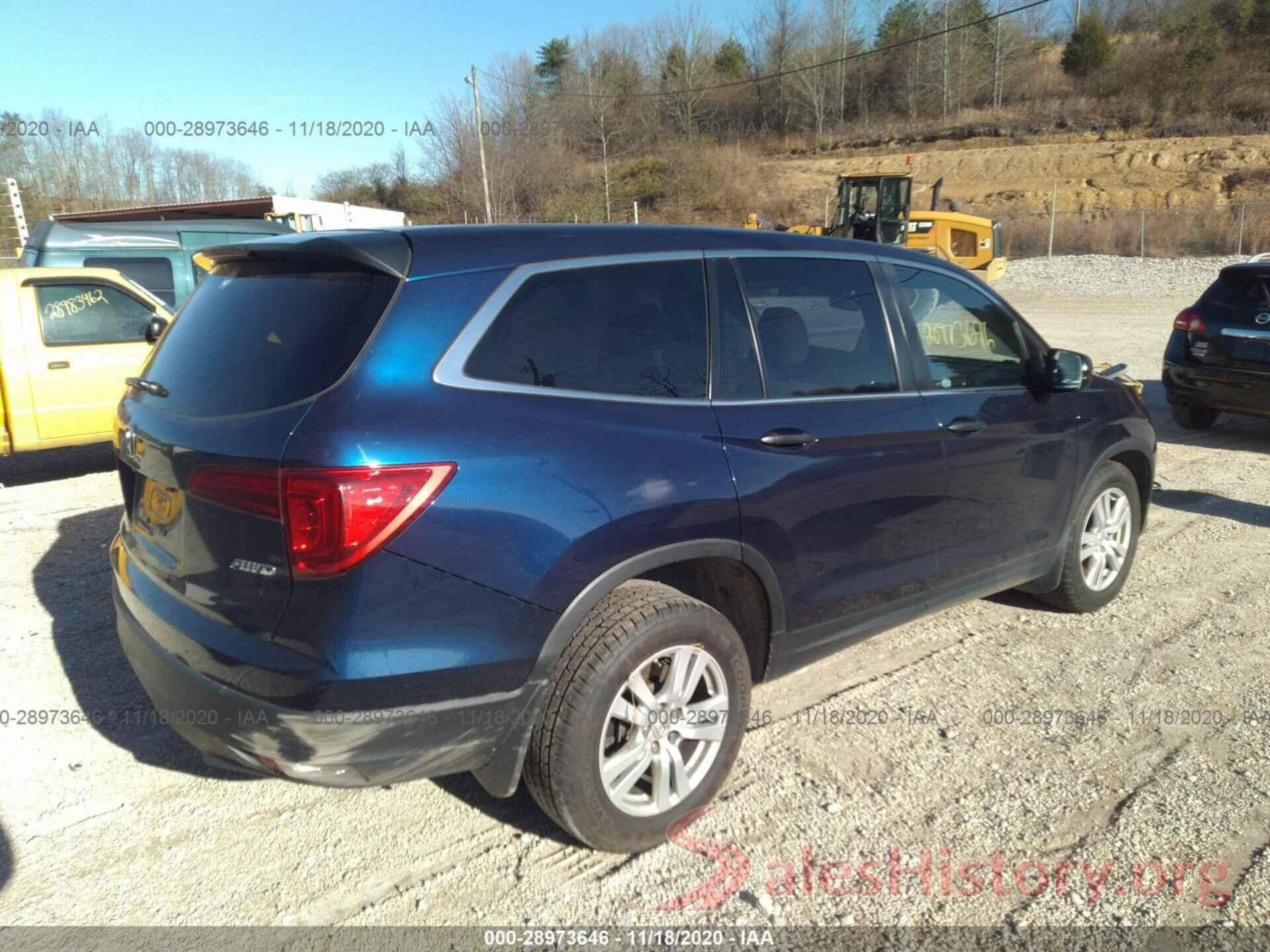 5FNYF6H15GB091182 2016 HONDA PILOT