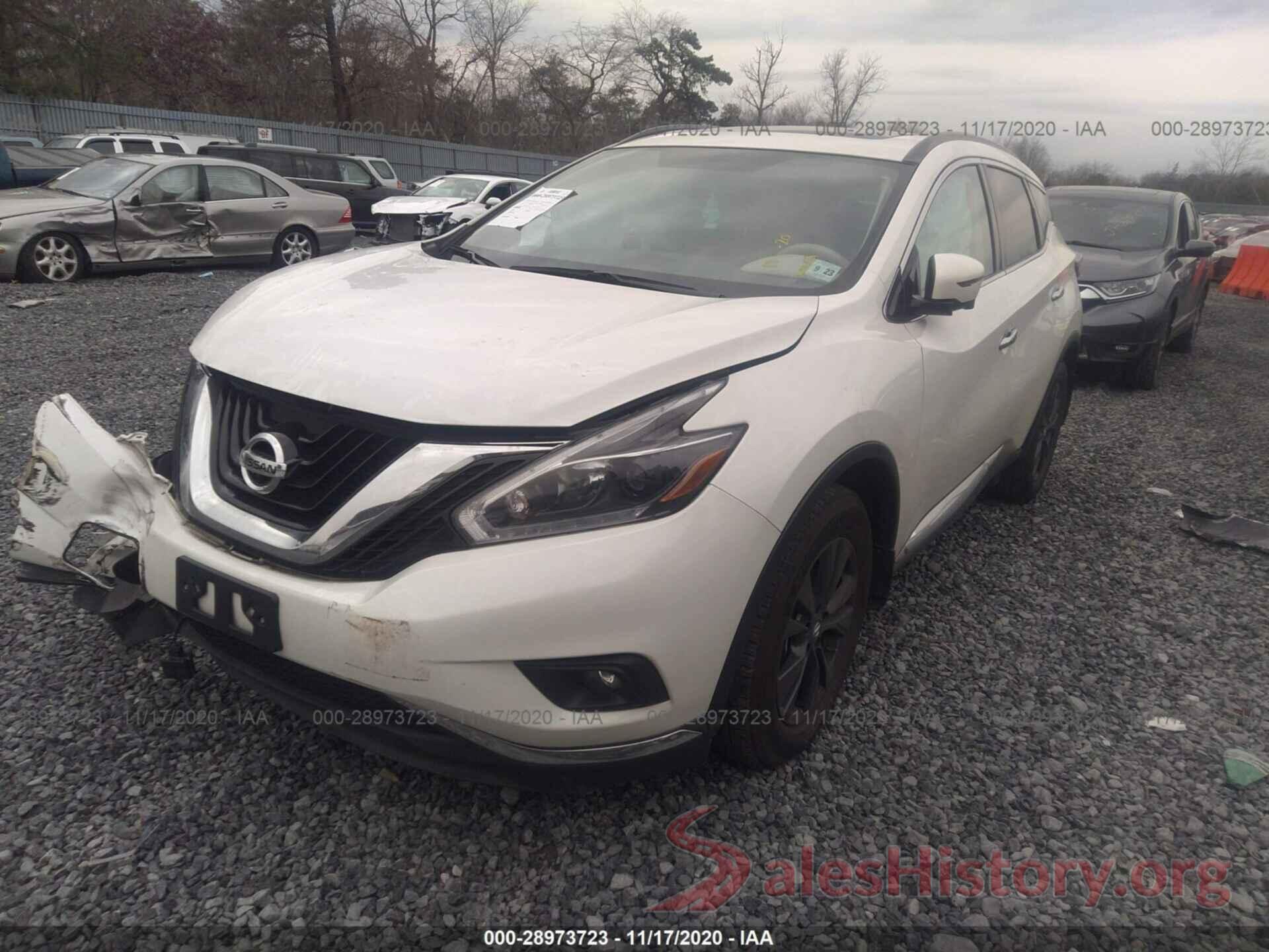 5N1AZ2MH8JN182956 2018 NISSAN MURANO