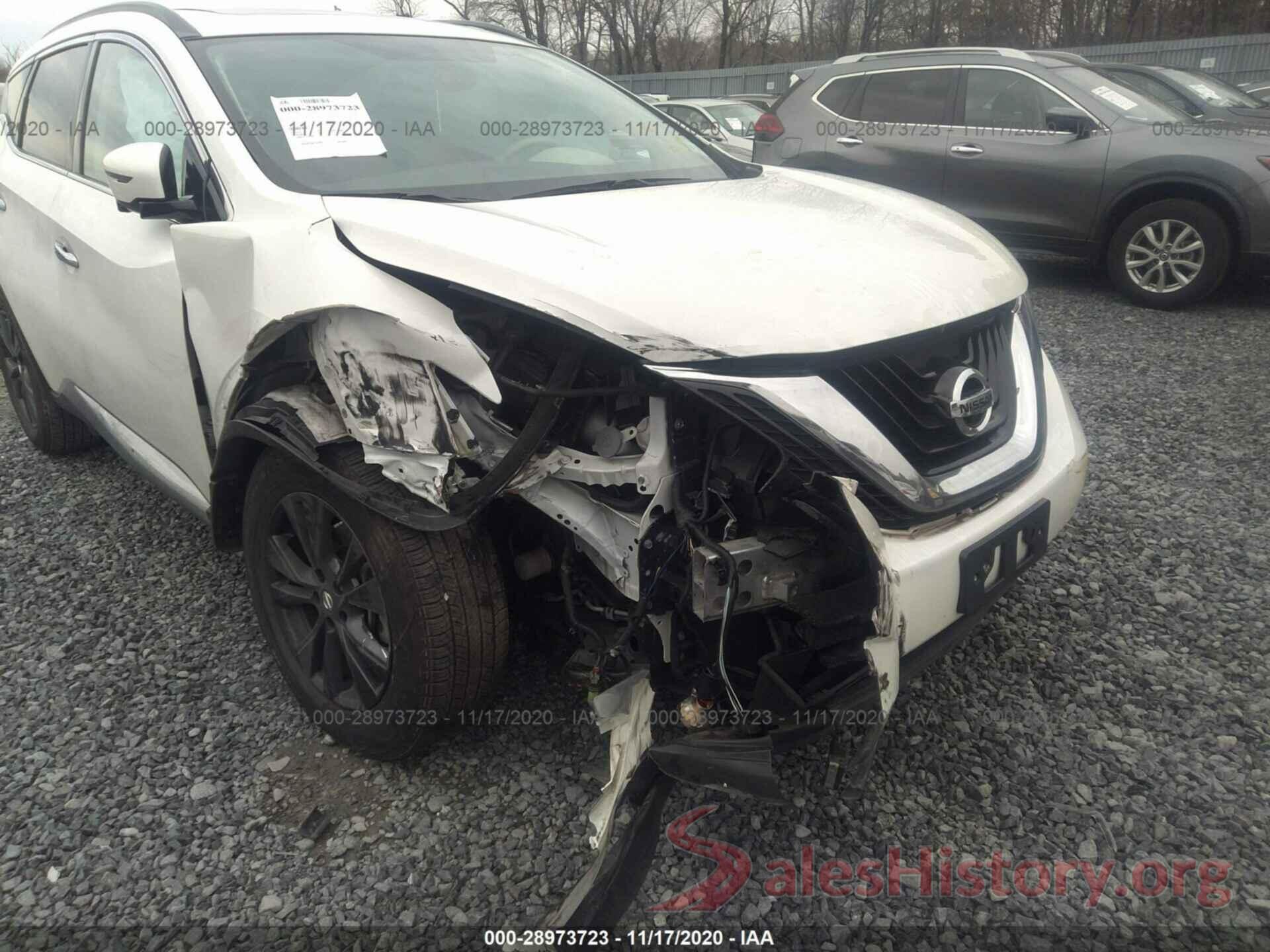 5N1AZ2MH8JN182956 2018 NISSAN MURANO