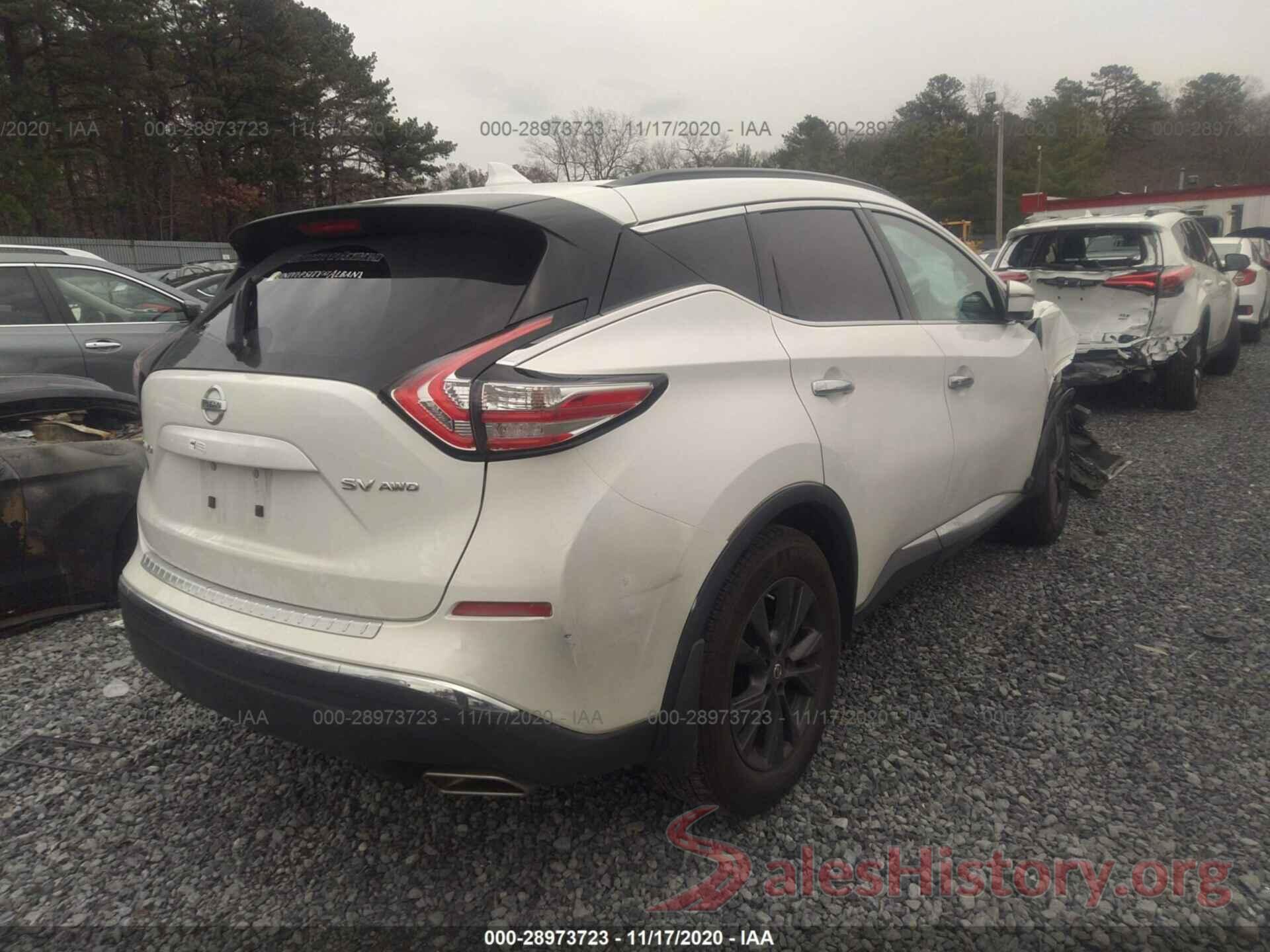 5N1AZ2MH8JN182956 2018 NISSAN MURANO