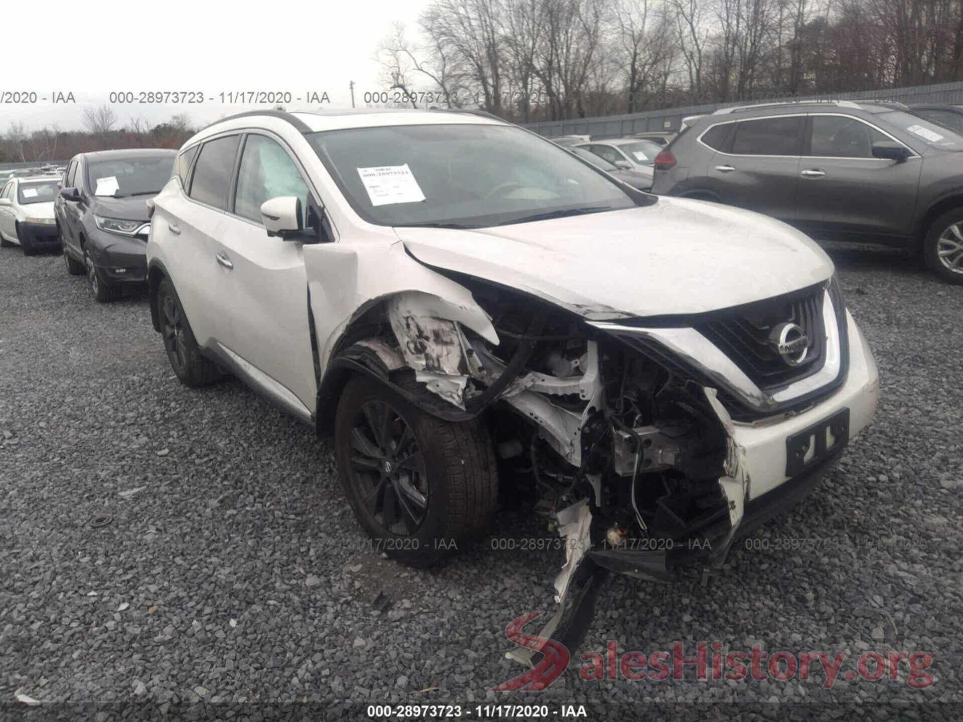 5N1AZ2MH8JN182956 2018 NISSAN MURANO