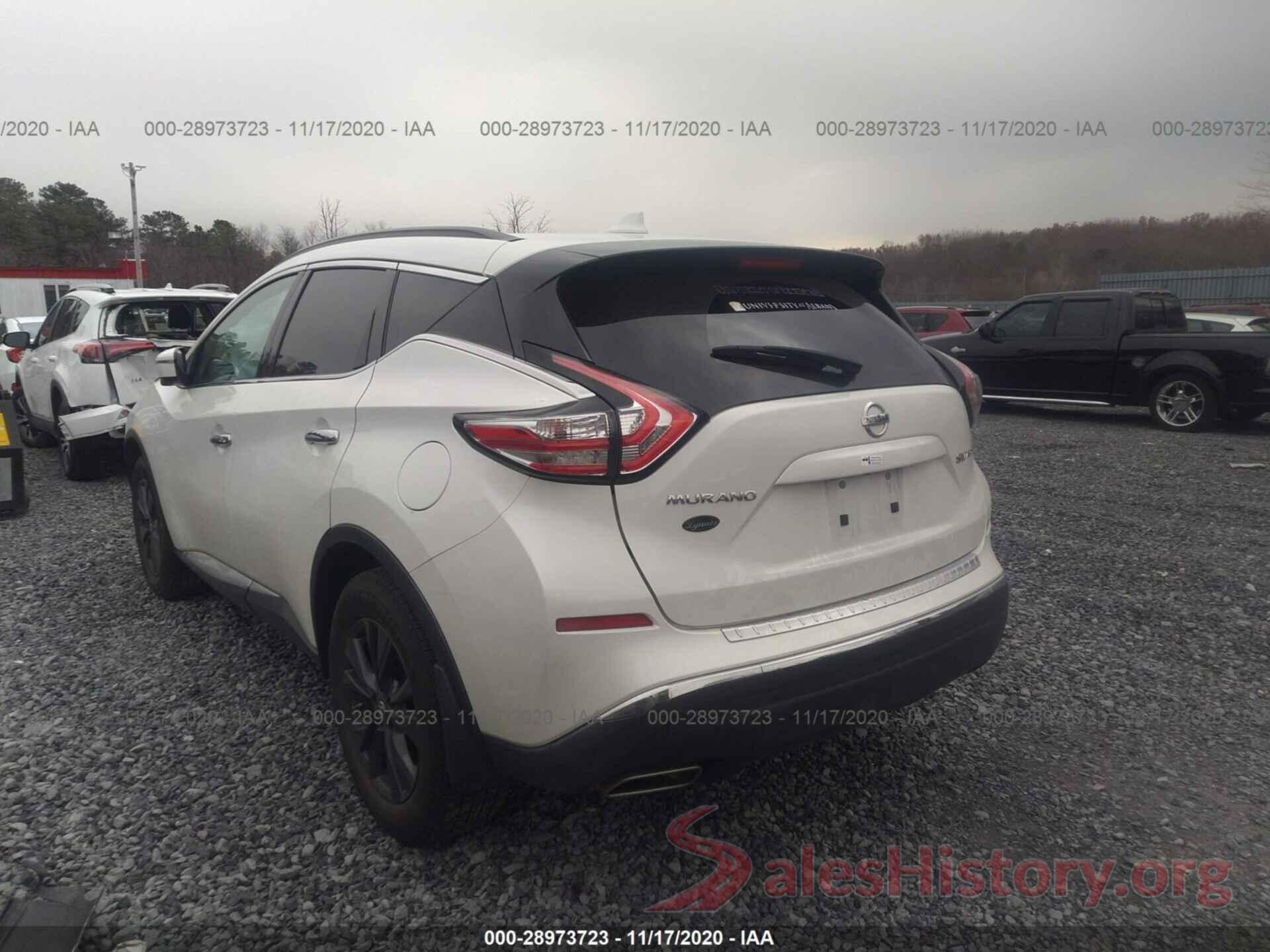 5N1AZ2MH8JN182956 2018 NISSAN MURANO