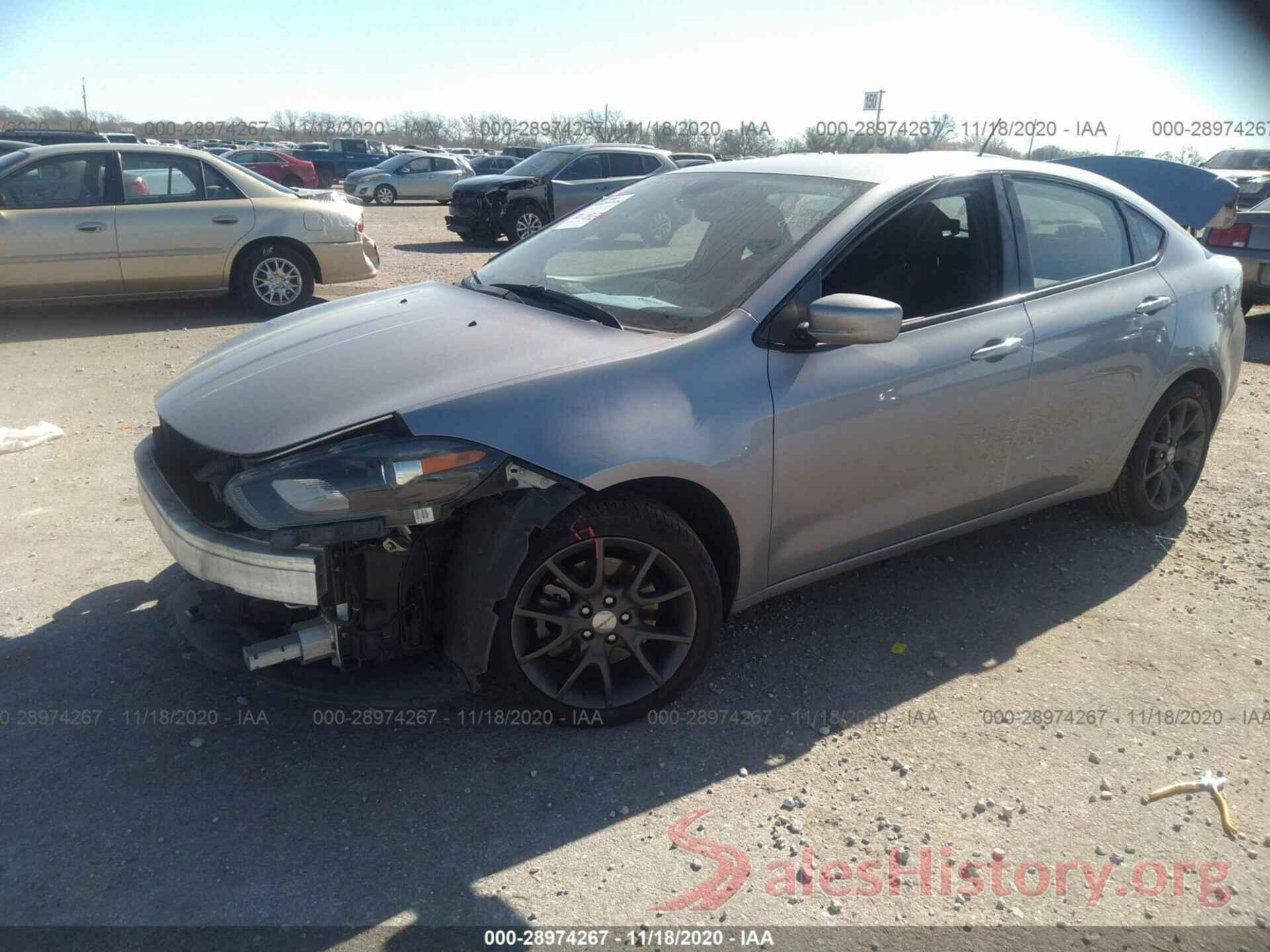 1C3CDFAA3GD737342 2016 DODGE DART