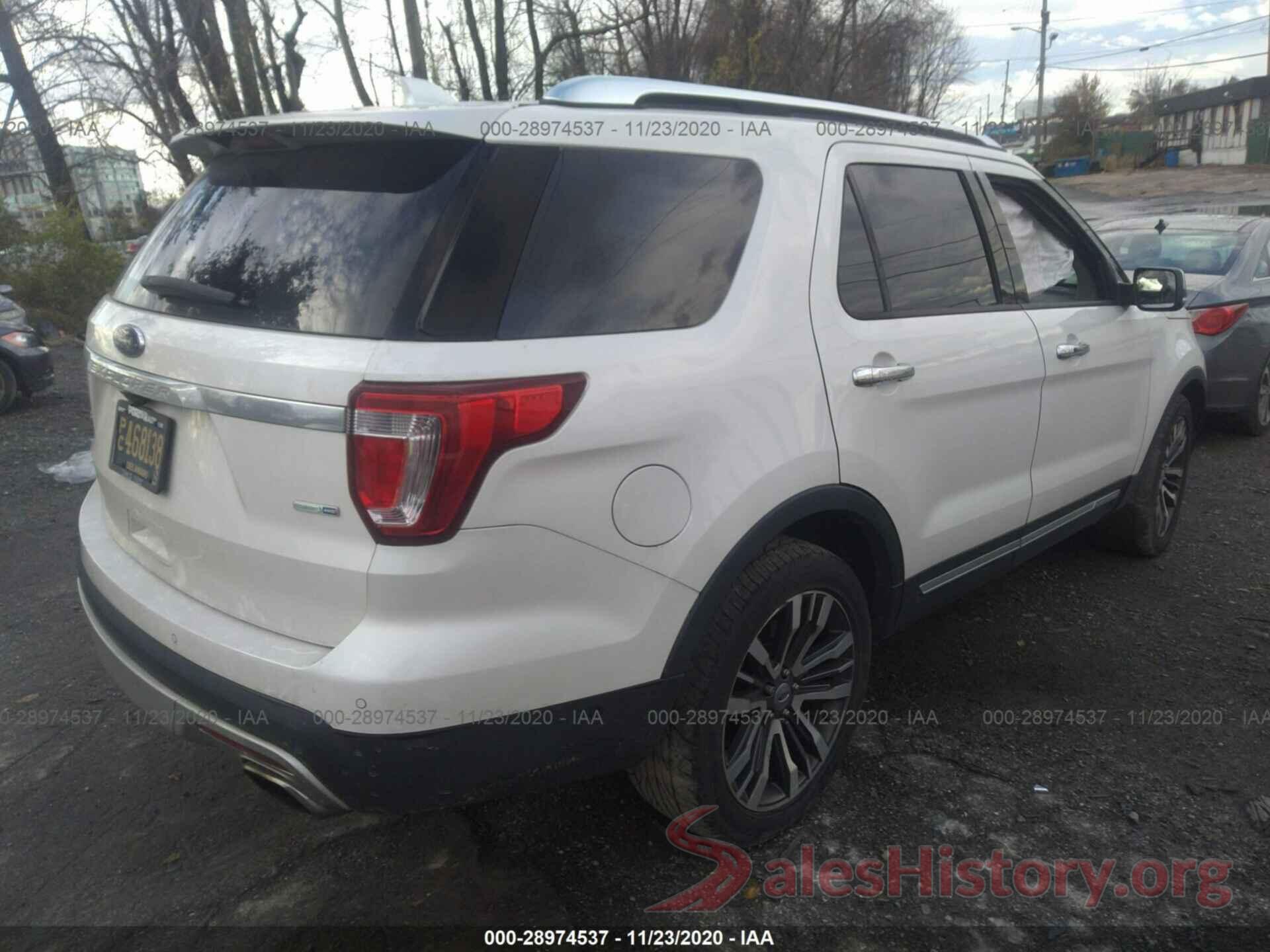 1FM5K8HT5GGB69229 2016 FORD EXPLORER