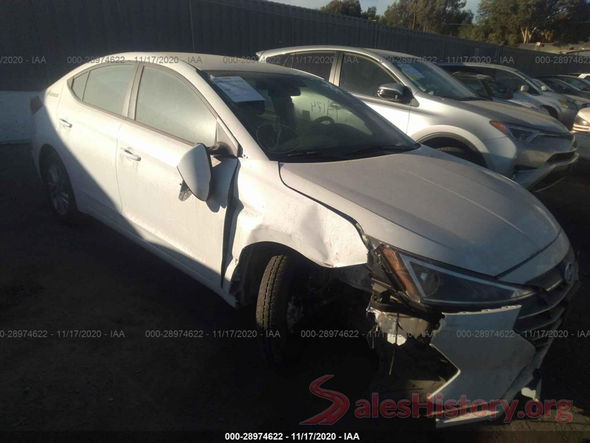 5NPD84LFXKH465991 2019 HYUNDAI ELANTRA